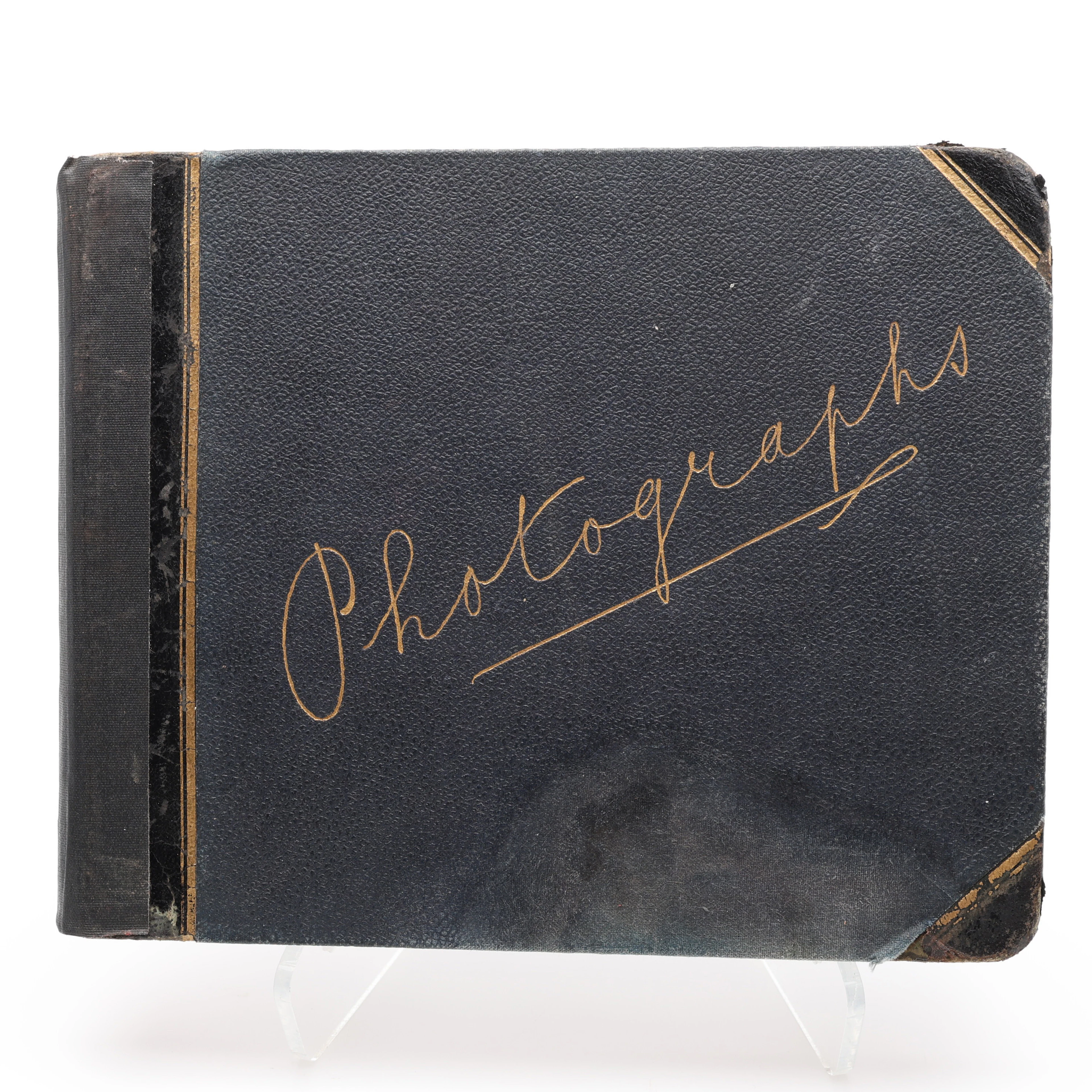 FOTO/SYDFRANKRIKE. ETT FOTOALBUM FRÅN SENT 1800-TAL MED ALBUMINFOTOGRAFIER