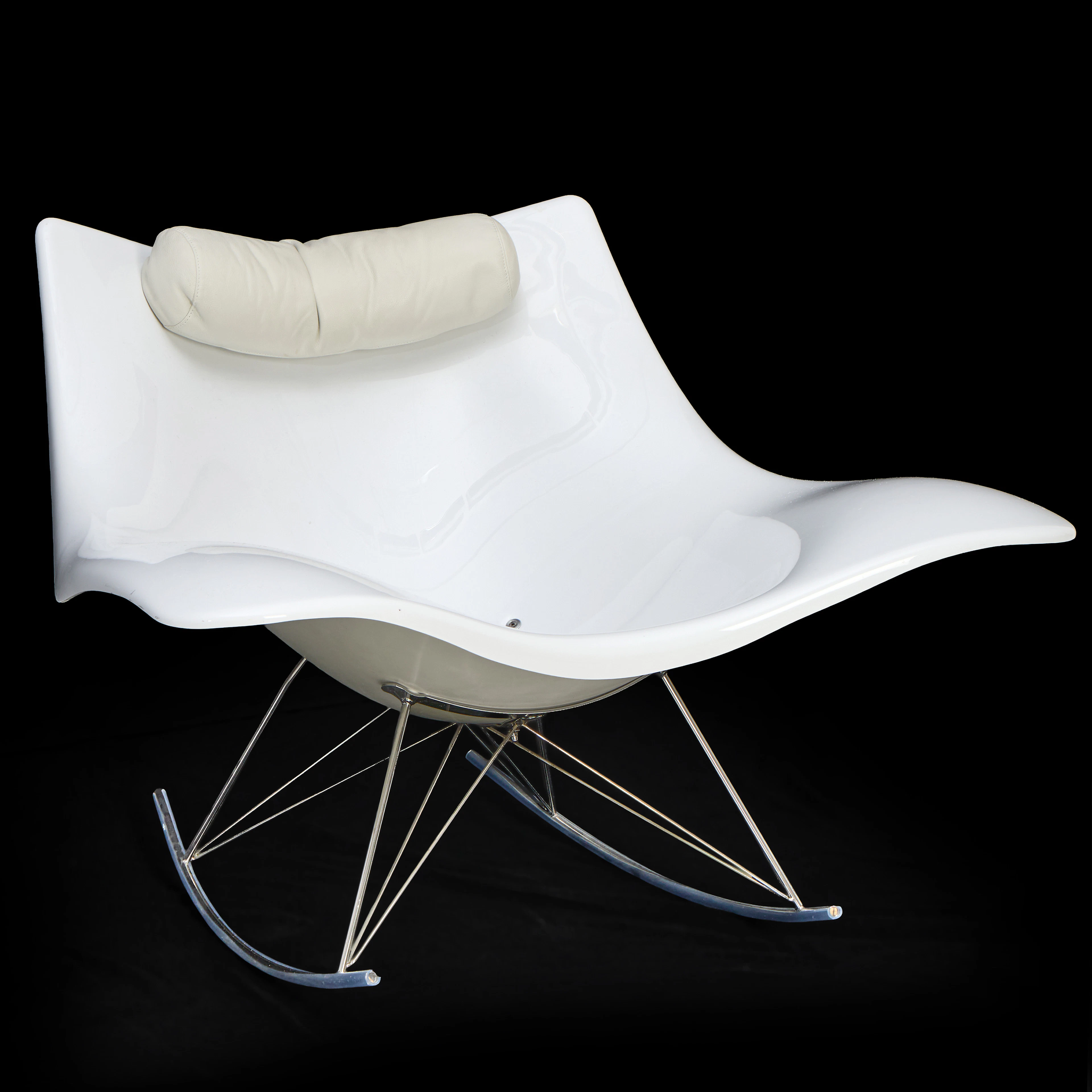 THOMAS PEDERSEN. "Stingray", gungstol, Fredericia möbler, Danmark.