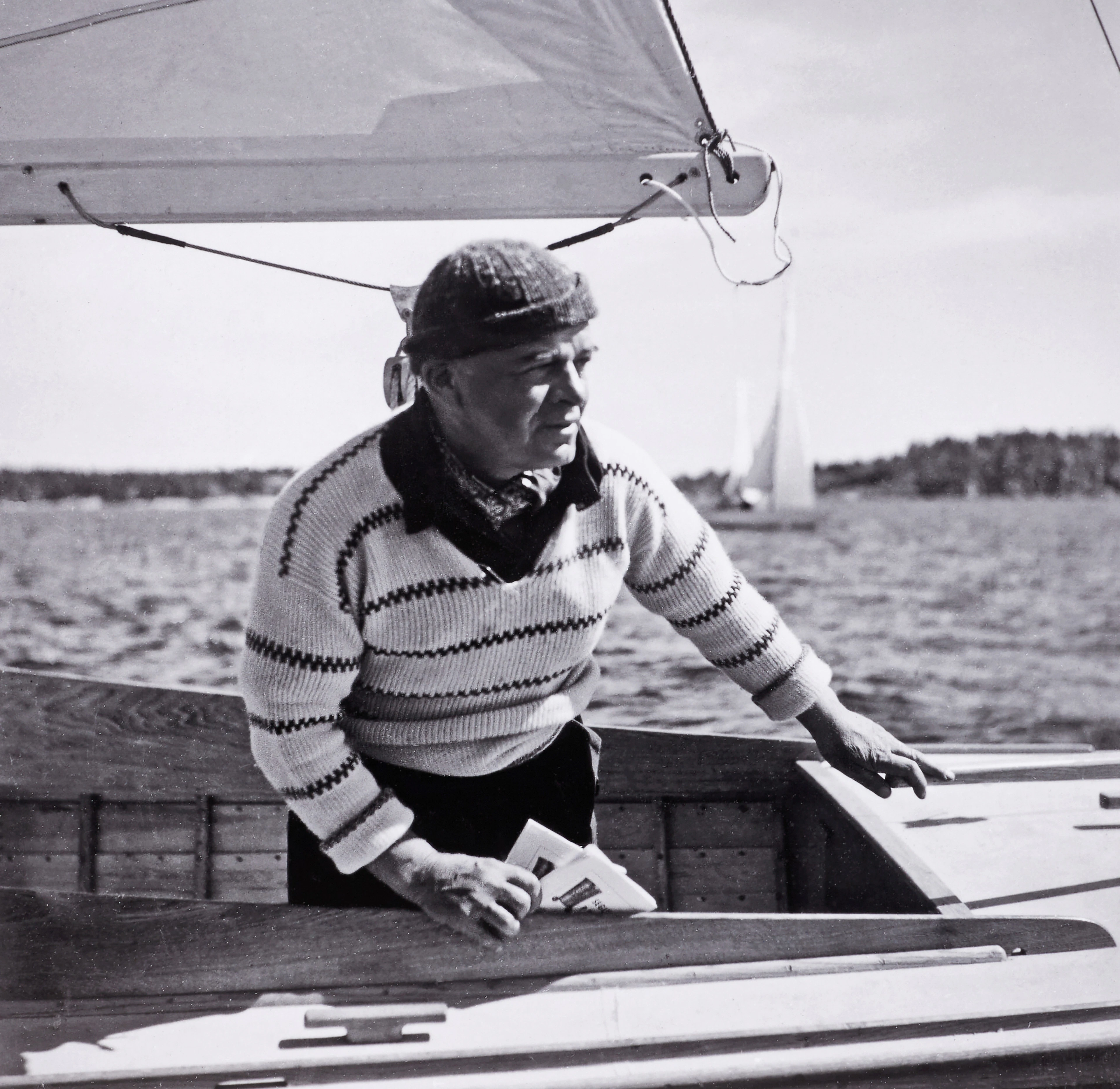 EVERT TAUBE, PER-OLOW ANDERSON (1921-1989). ”Evert Taube Sandhamnsregattan