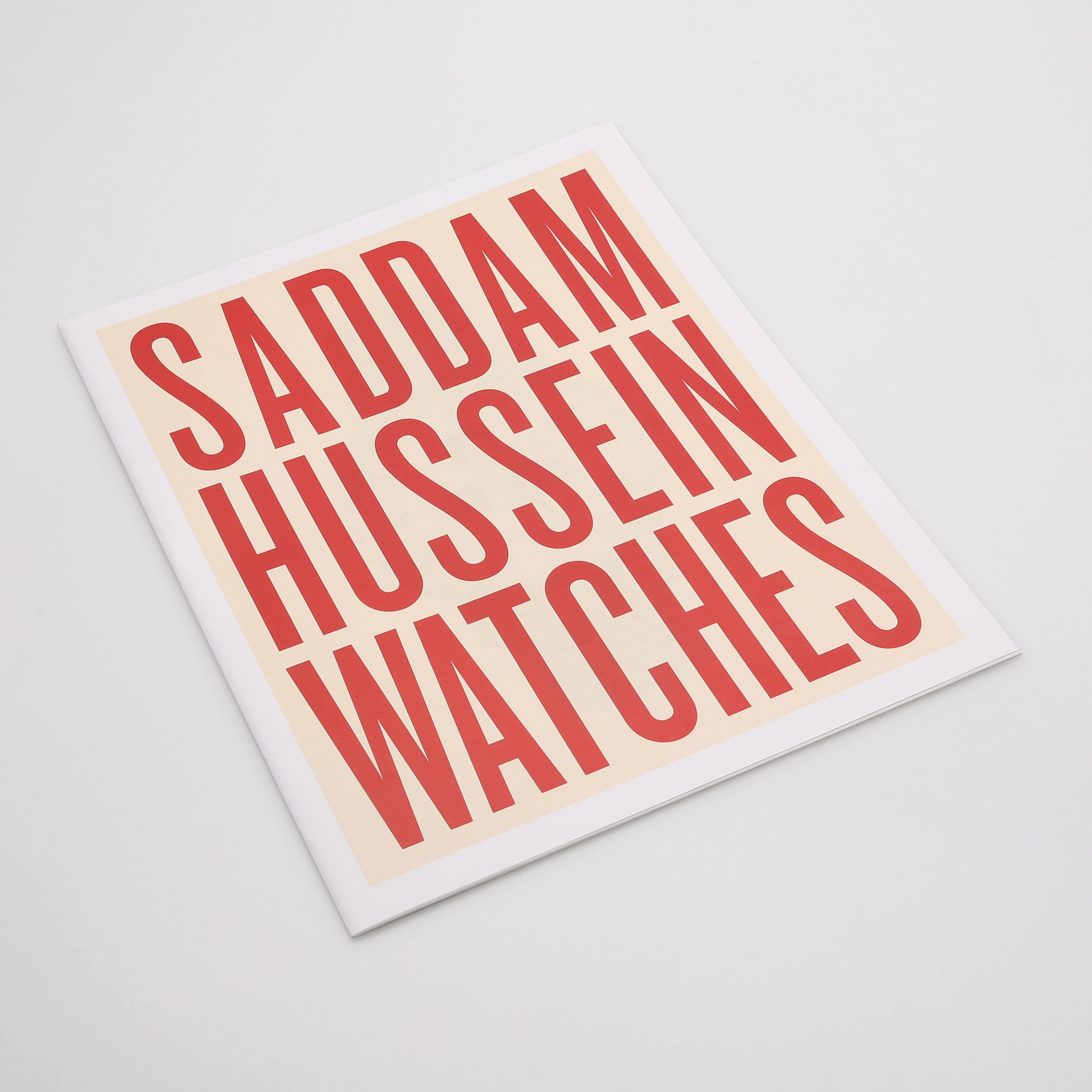 FOTO. DEN BRITTISKE FOTOGRAFEN MARTIN PARRS "SADDAM HUSSEIN WATCHES"