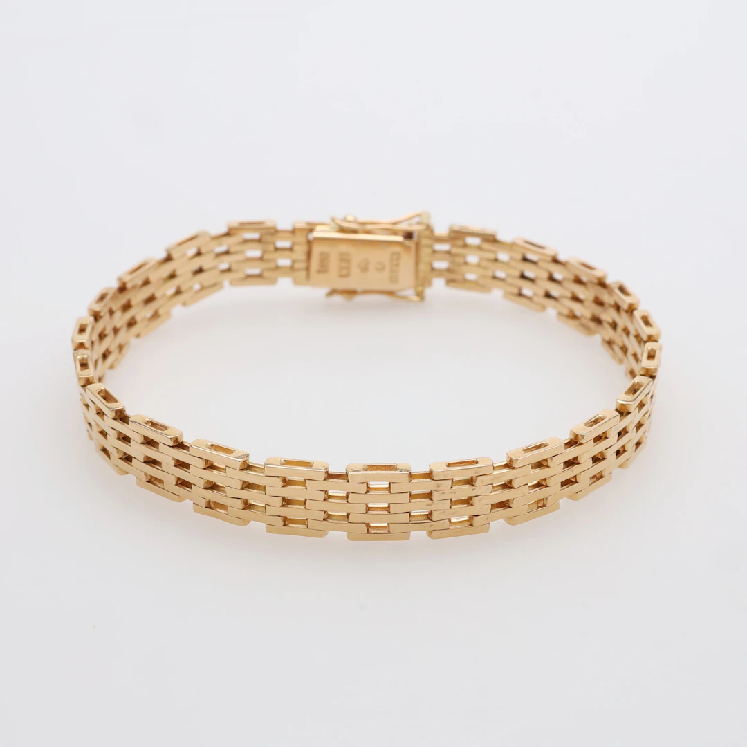 ARMBAND, 18K GULD, KORRIDORLÄNK, ALTON, FALKÖPING, 1994, CIRKA 18,3 GRAM.