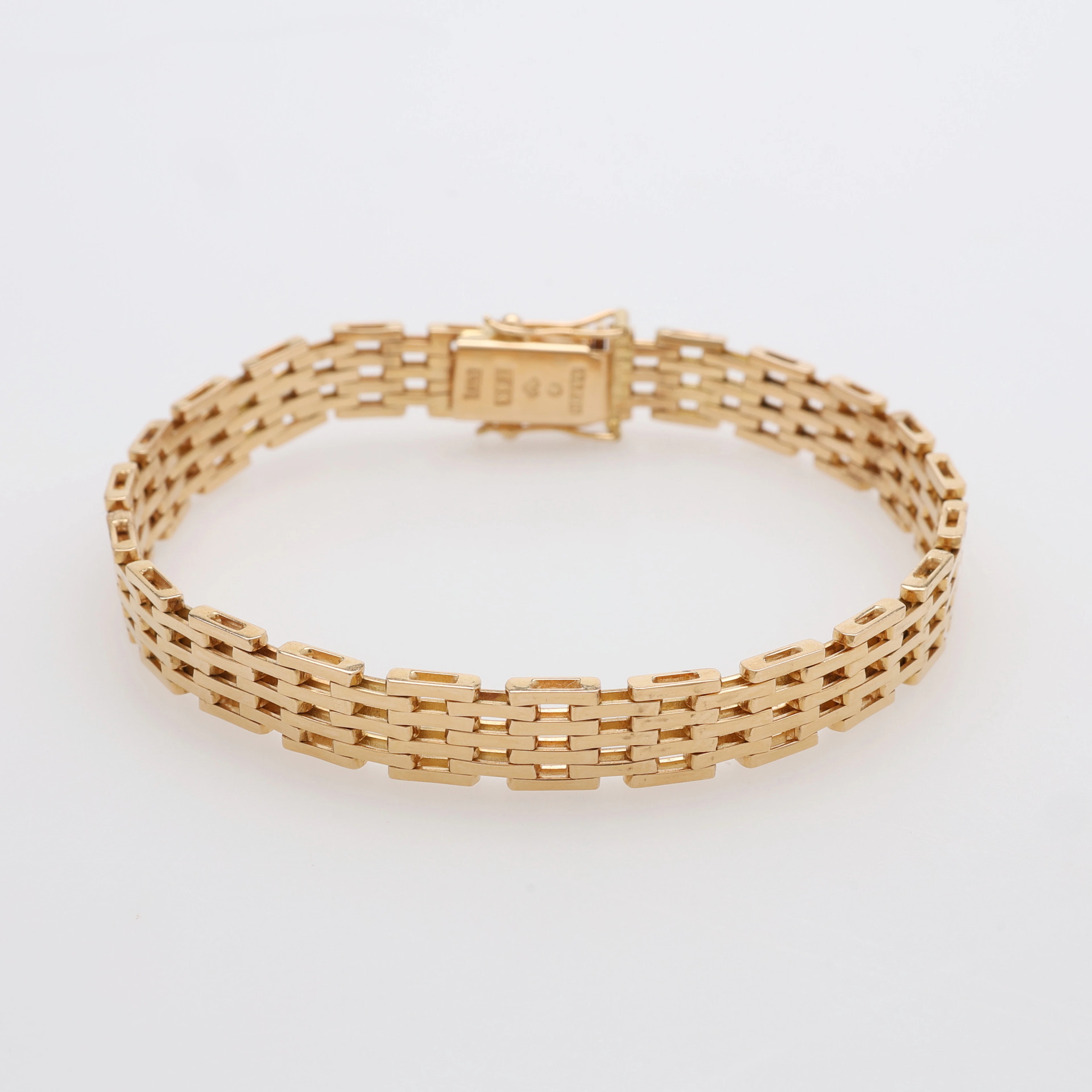 ARMBAND, 18K GULD, KORRIDORLÄNK, ALTON, FALKÖPING, 1994, CIRKA 18,3 GRAM.