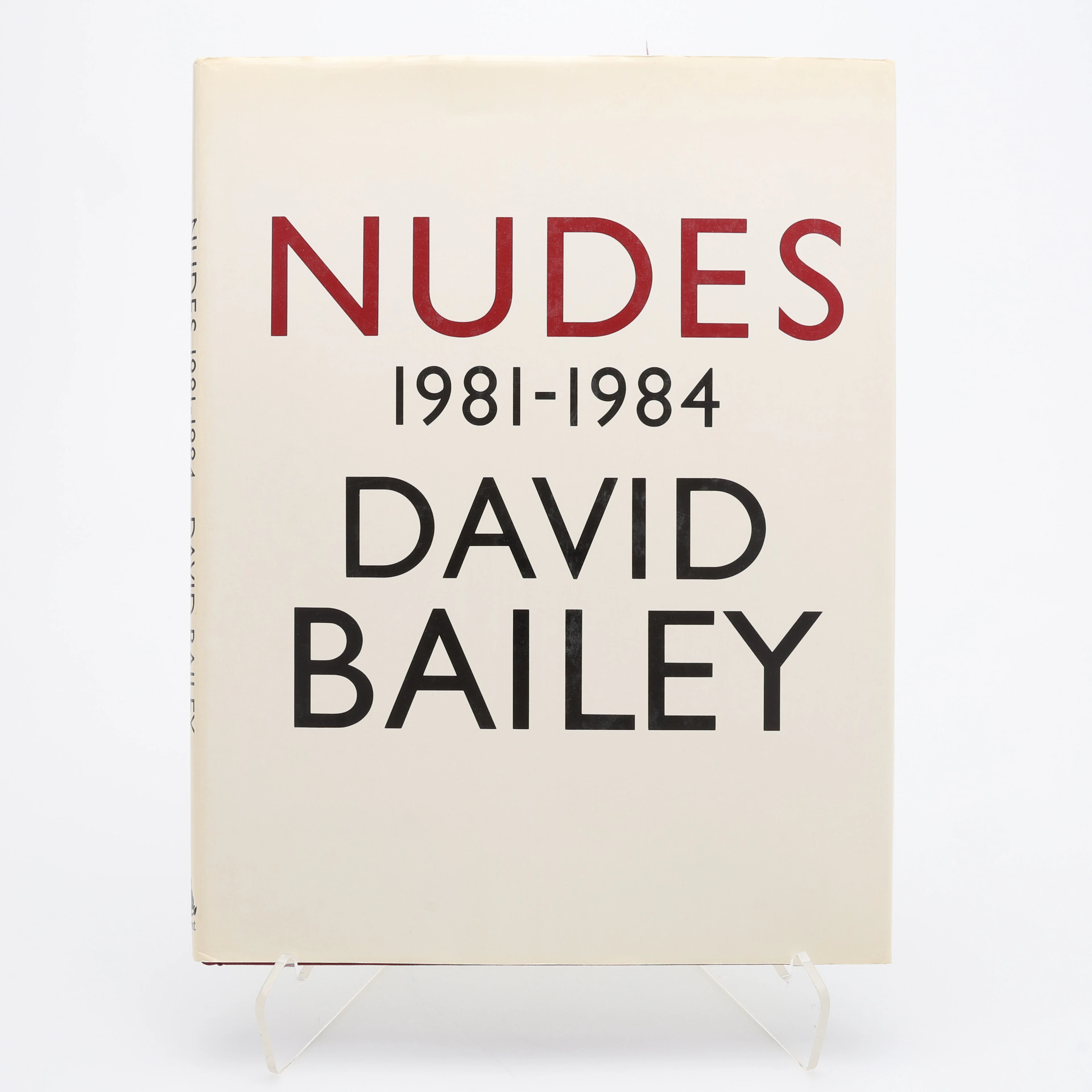 DAVID BAILEYS "NUDES 1981-1984" I FÖRSTA UPPLAGAN, 1984.