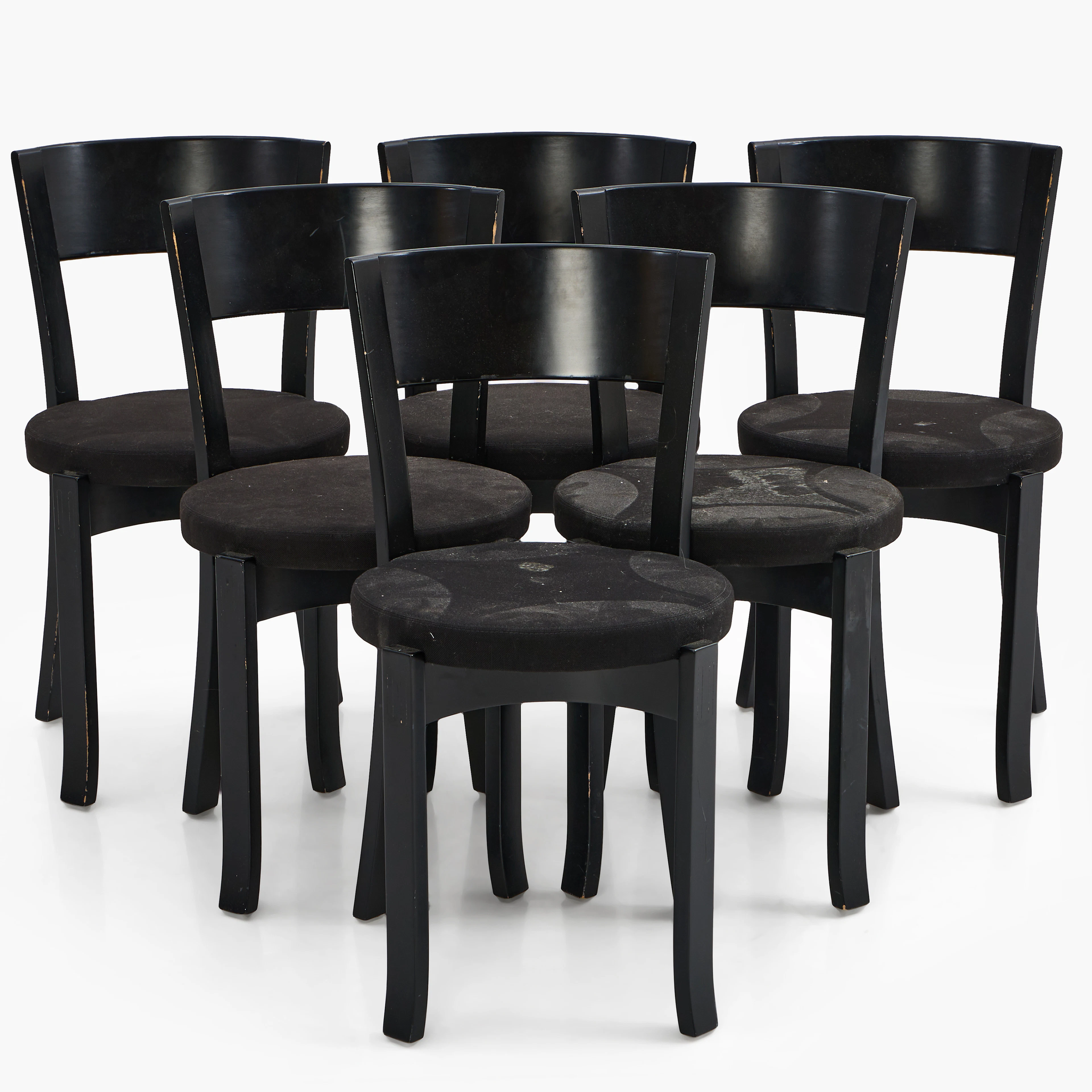 ÅKE AXELSSON. Stolar, 6 st, "S 217", Gärsnäs, modellen formgiven 1963