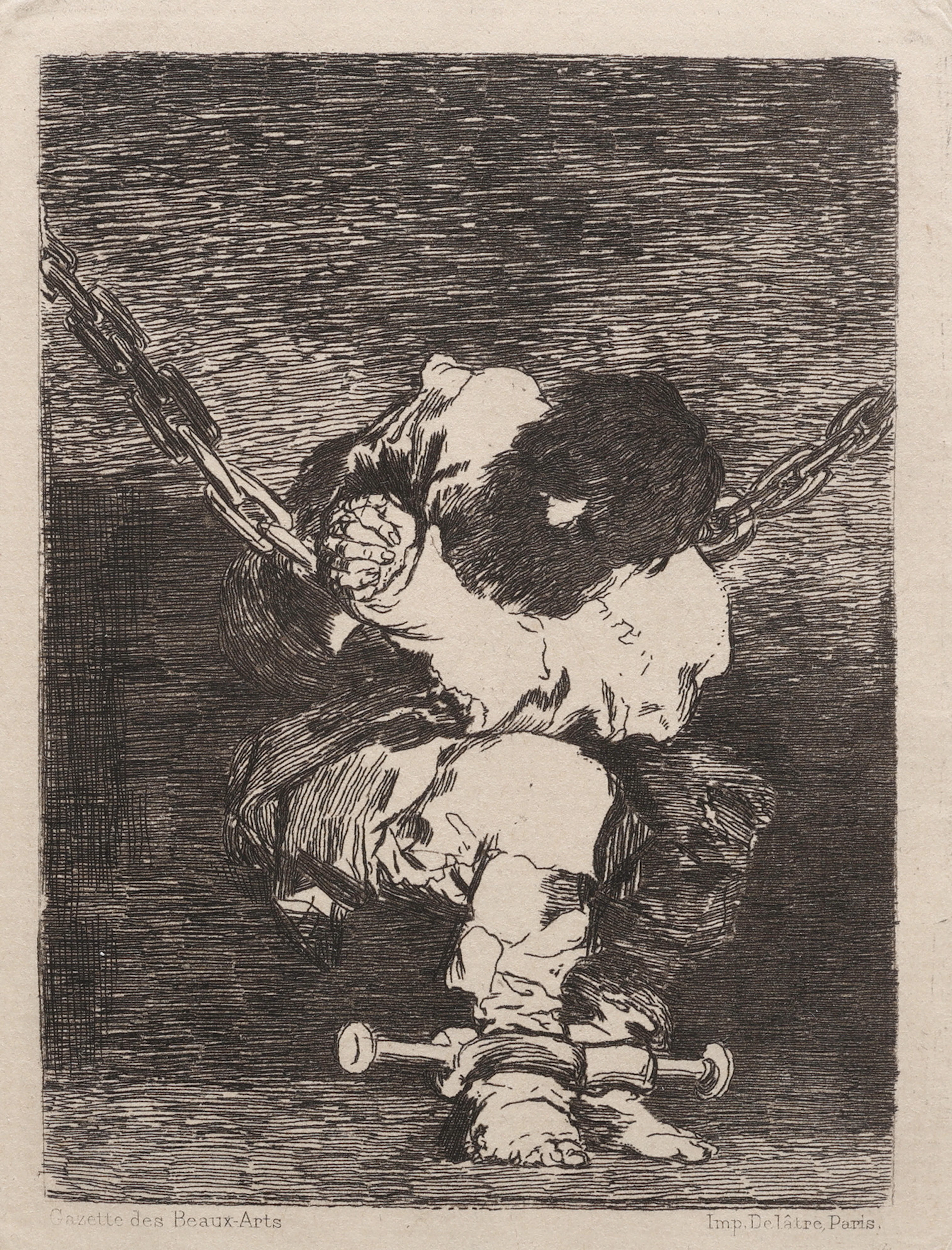 FRANCISCO DE GOYA Y LUCIENTES. ETSNING, "TAN BÁRBARA LA SEGURIDAD