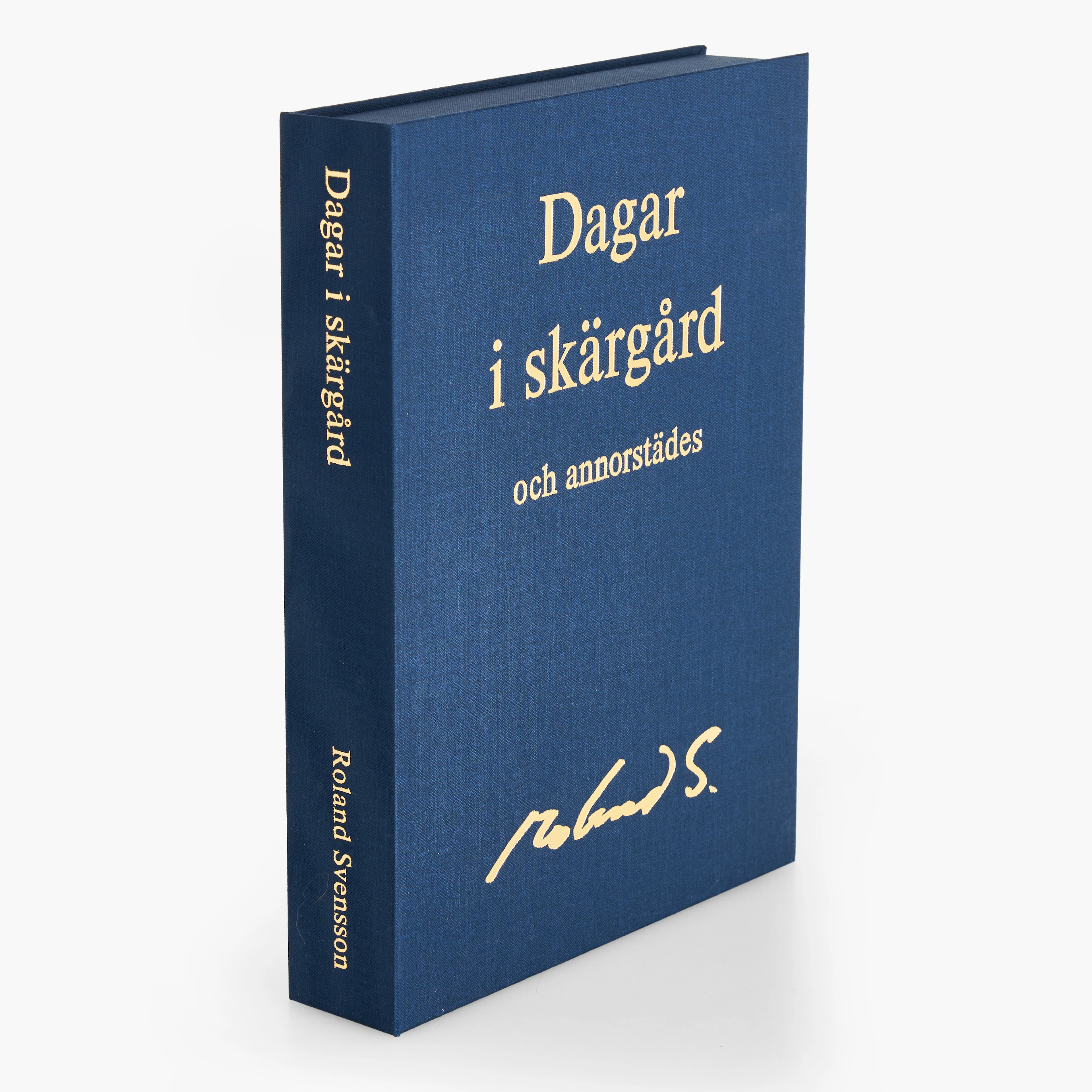 ROLAND SVENSSON (1910-2003). "Dagar i skärgård och annorstädes", kassett