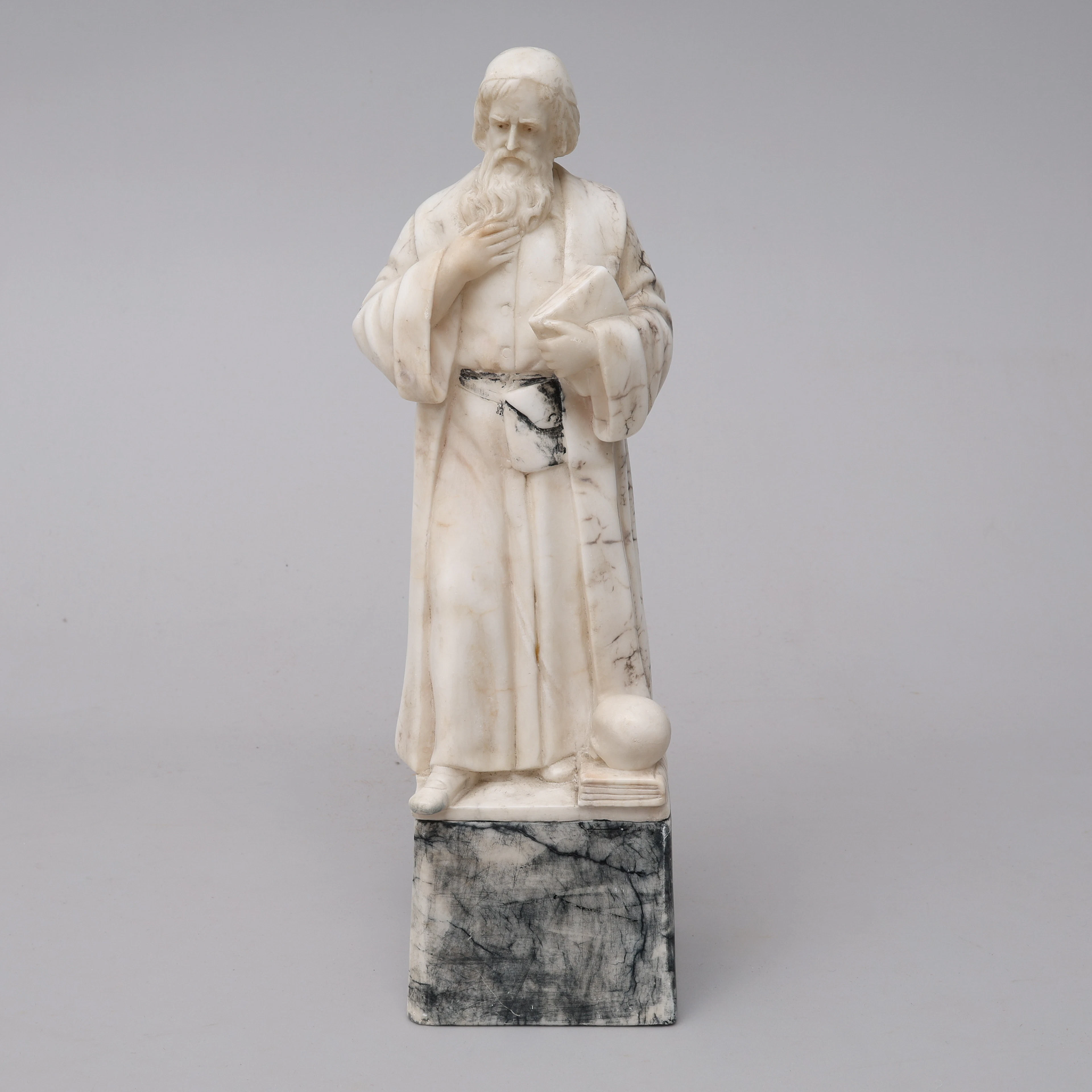 CESARE-AUGUSTE DETTI 1848-1914. SKULPTUR, ALABASTER, RENÄSSANSLÄRD