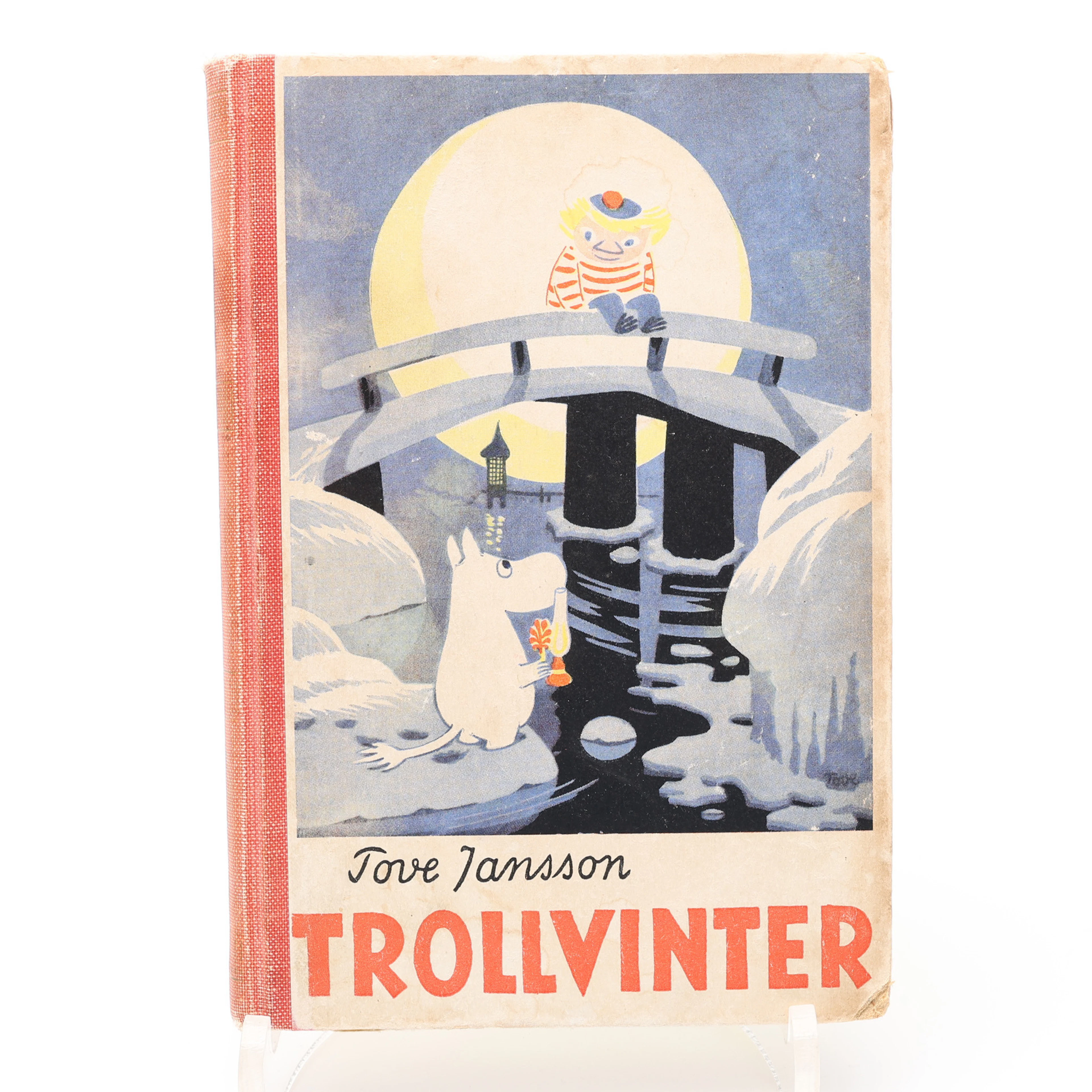 MUMINTROLLEN. TOVE JANSSONS TROLLVINTER I ORIGINALUPPLAGAN FRÅN 1957.