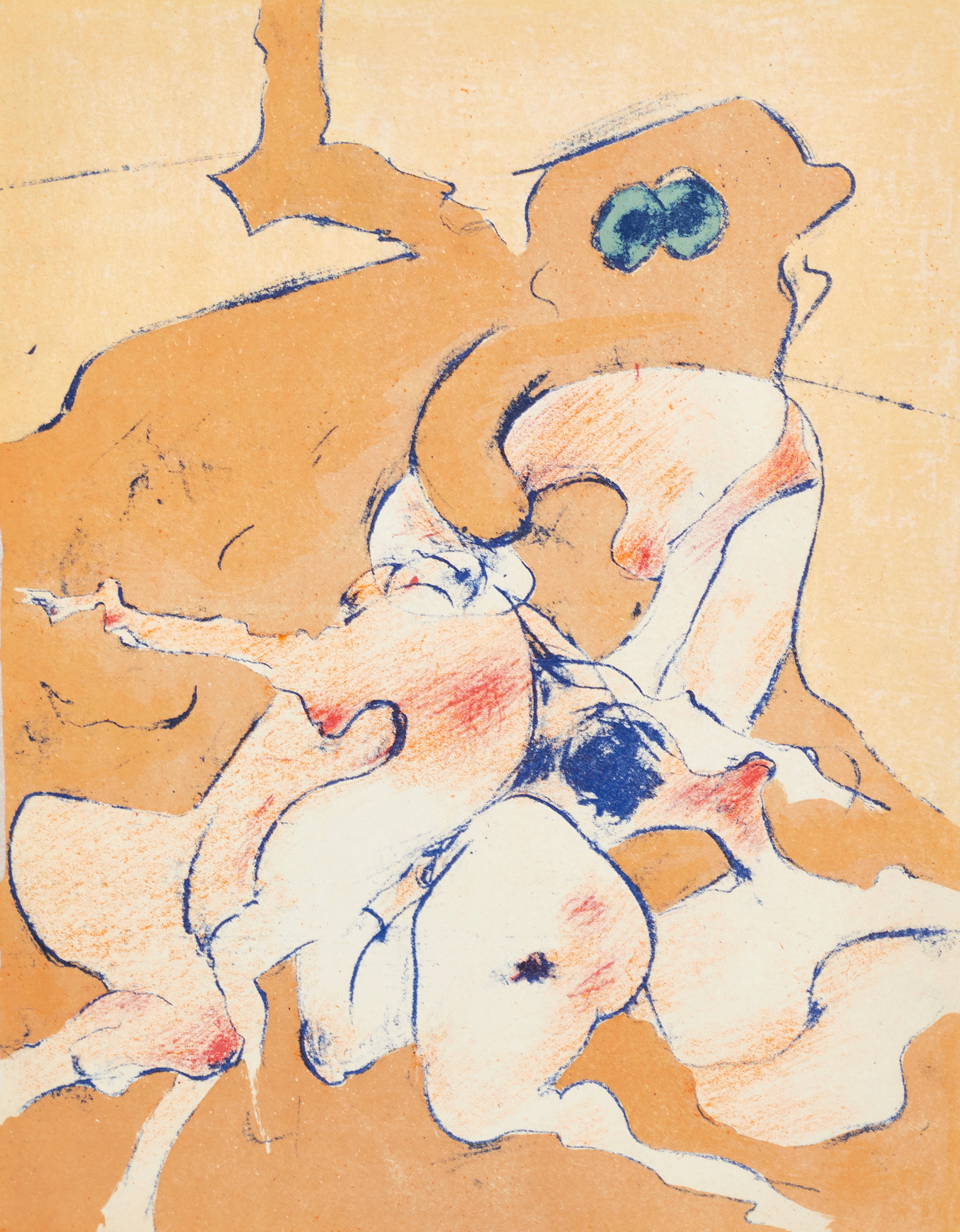 DOROTHEA TANNING (1910-2012). Figurkomposition, ur XX:e siècle nr
