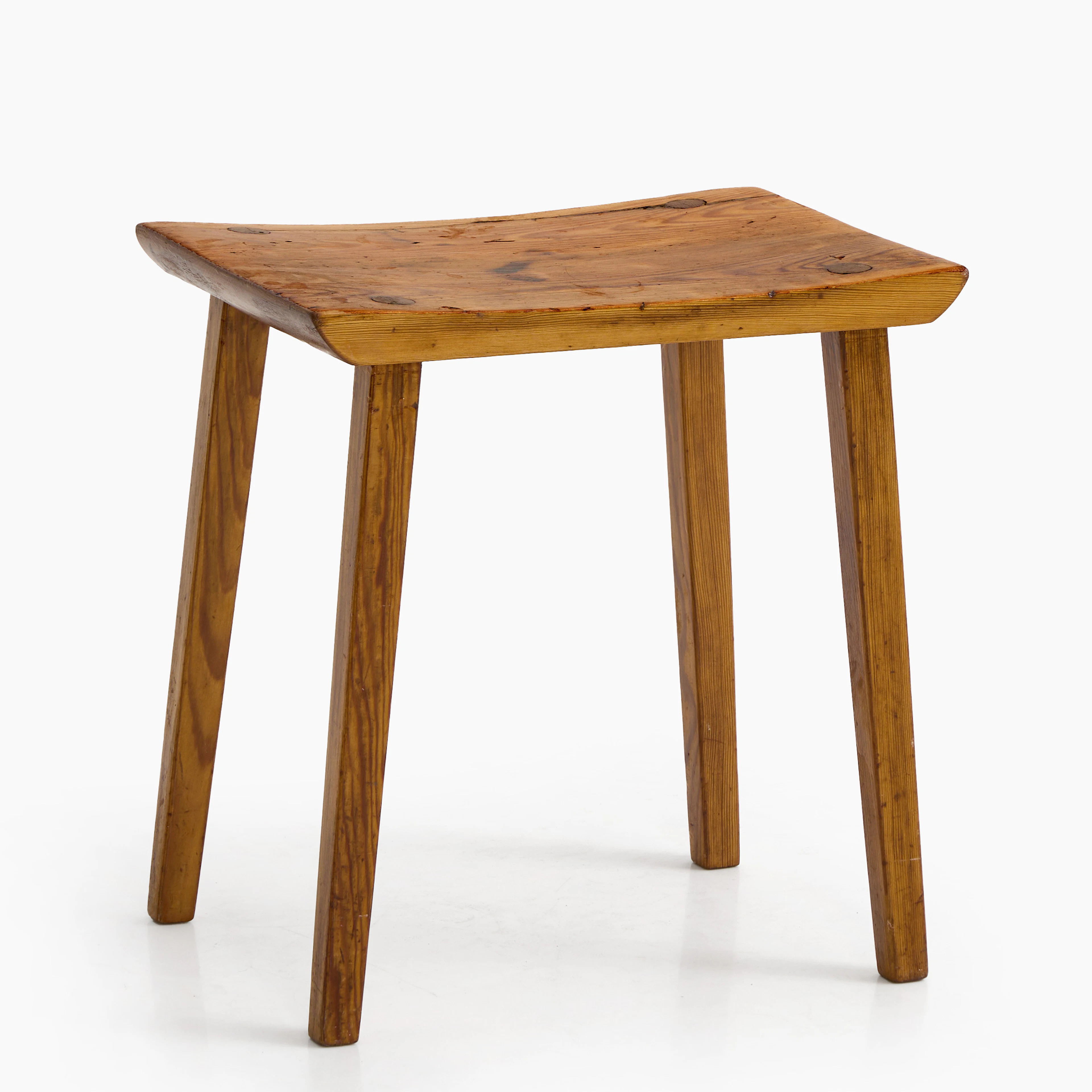 CARL MALMSTEN (SVERIGE, 1888–1972). PALL, furu, Visingsö, brännmärkt