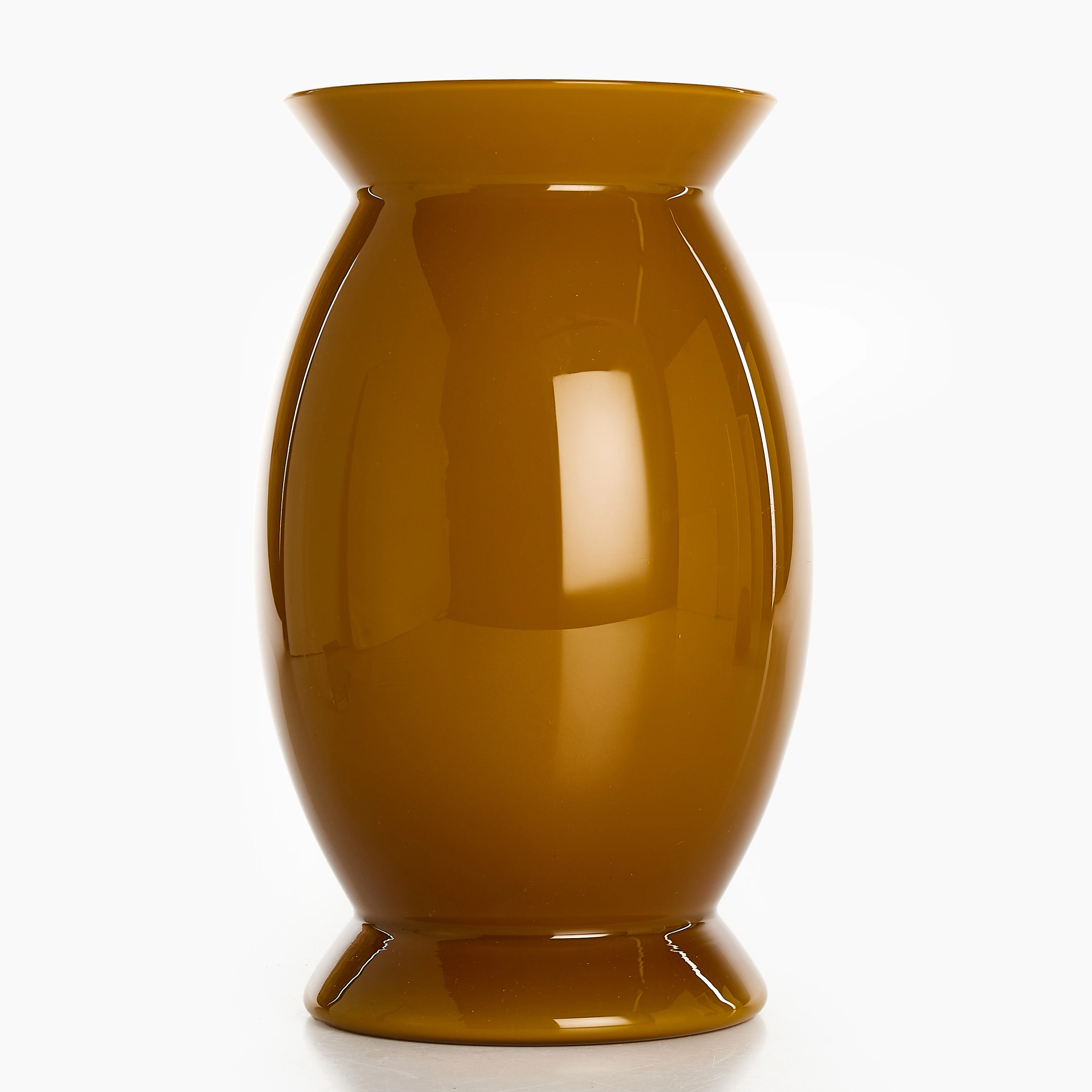 ALESSANDRO MENDINI, vas, Venini, "Idalion", signerad Venin 95 A. Mendini, glas.