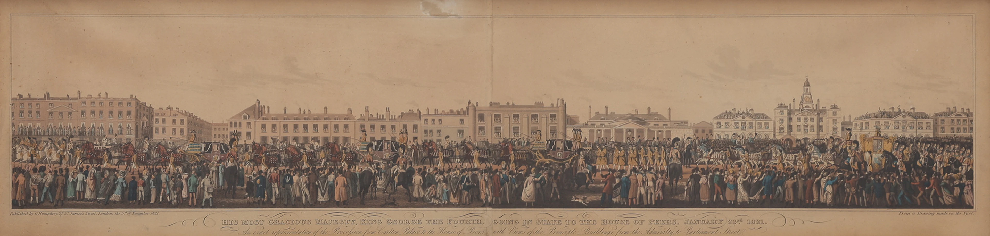 ETSNING OCH AKVATINT, "HIS MOST GRACIOUS MAJESTY, KING GEORGE THE