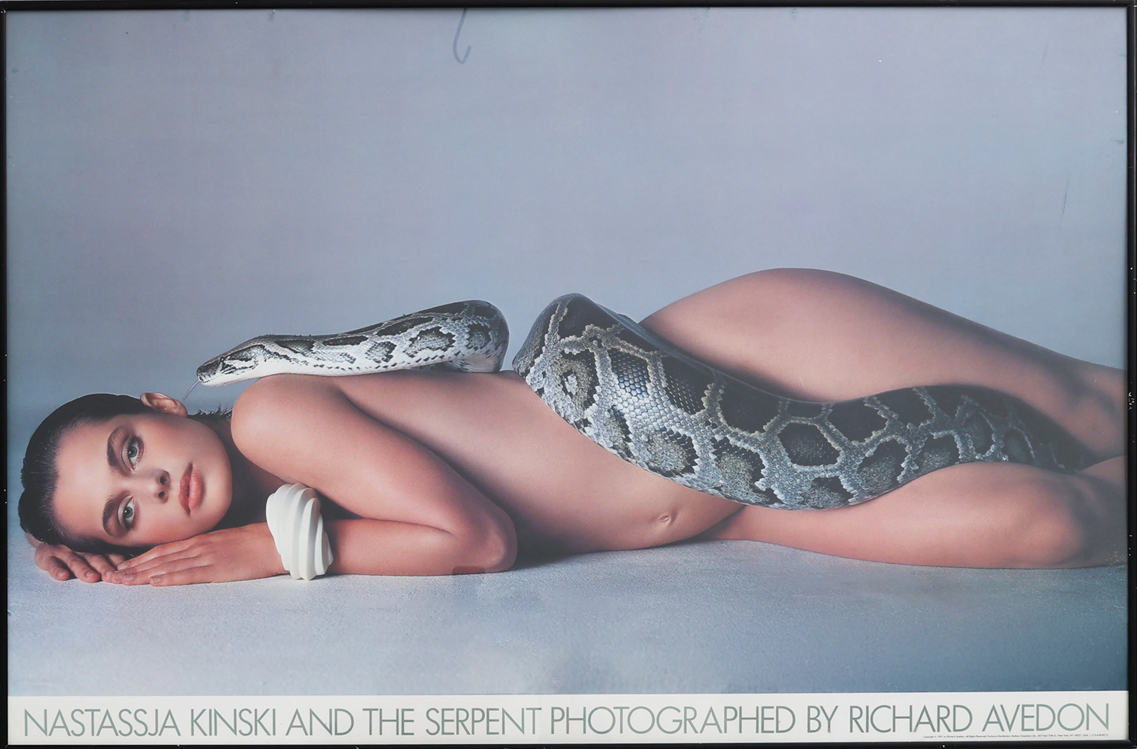 AFFISCH/POSTER. DEN AMERIKANSKE FOTOGRAFEN RICHARD AVEDONS IKONISKA