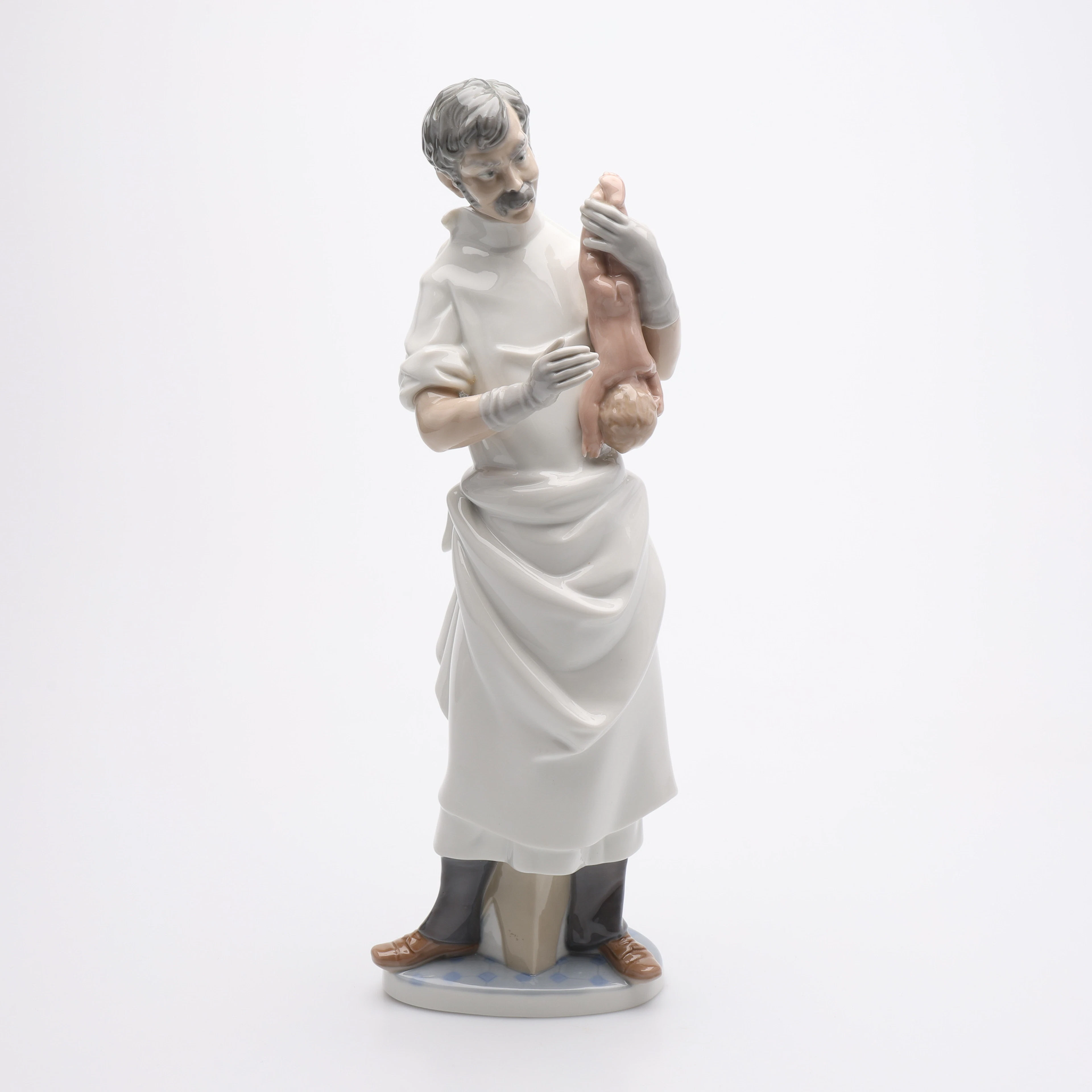 SALVADOR FURIO. FIGUR I FORM AV FÖRLOSSNINGSLÄKARE, LLADRO.