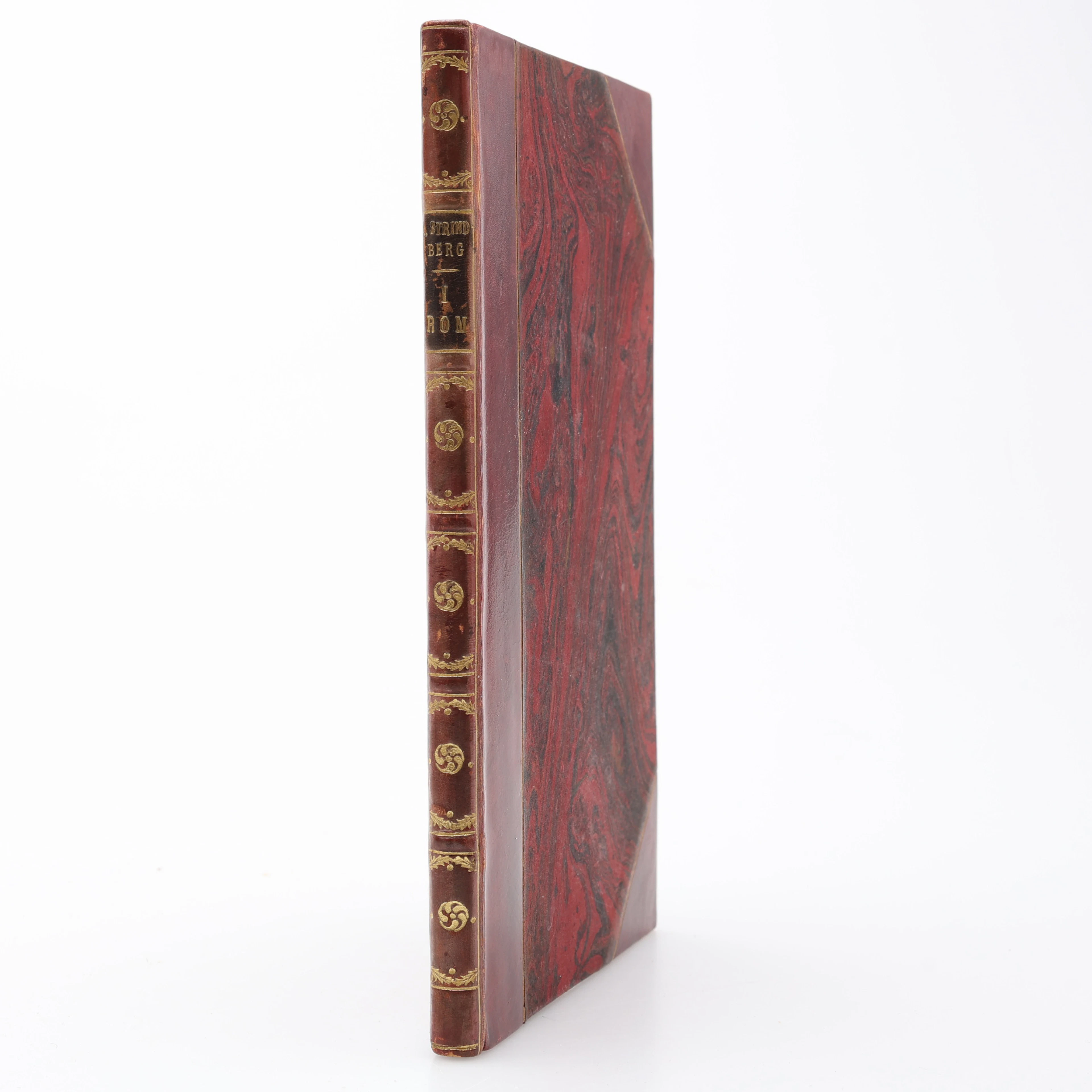 STRINDBERG, AUGUST, SVENSK FÖRFATTARE, (1849-1912). I ROM 1870.. DRAMATISK