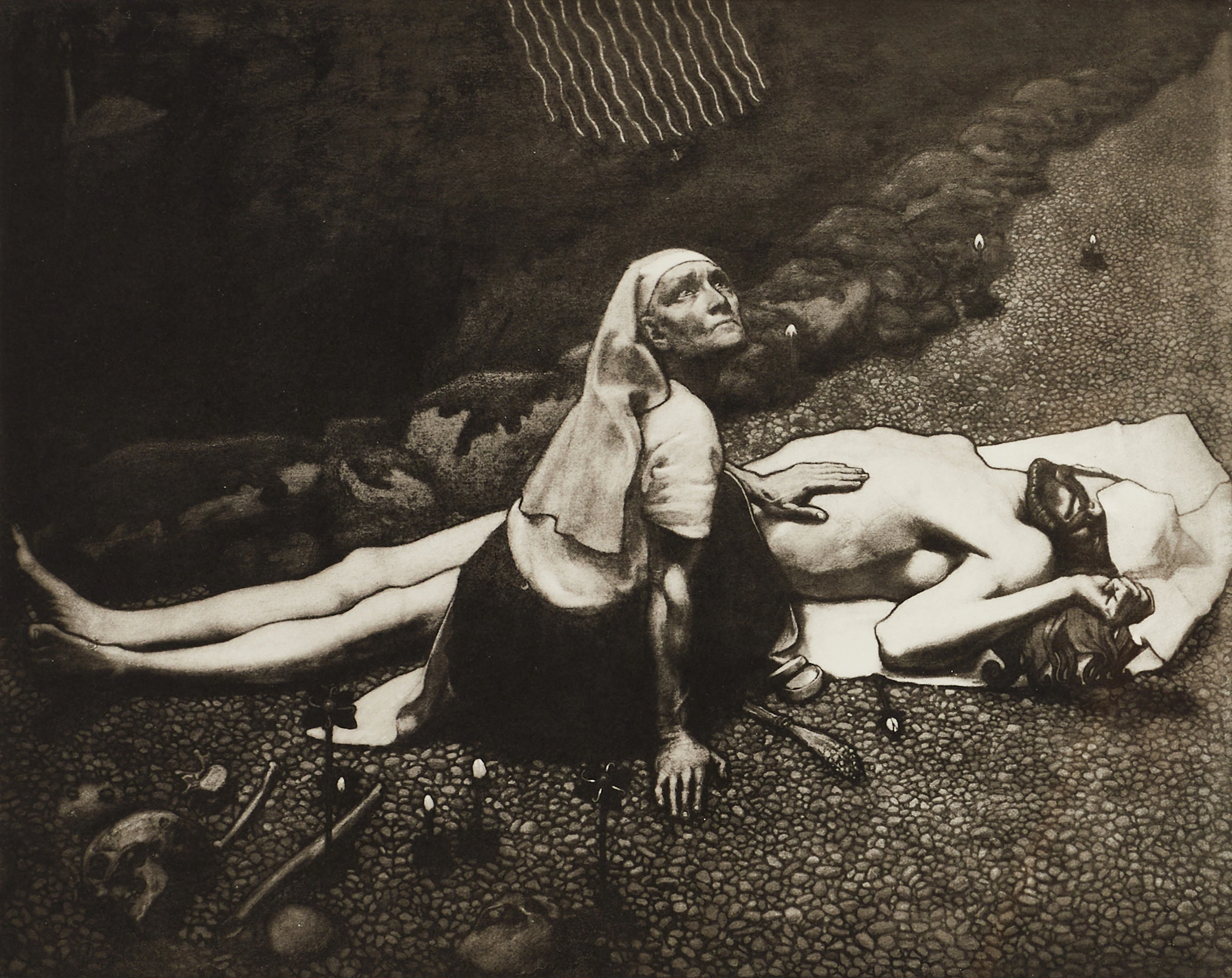 AKSELI GALLEN-KALLELA (Finland, 1907-1931), efter, "Lemminkäinens