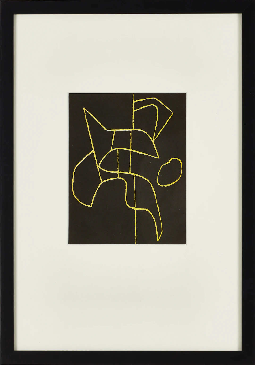 RICHARD WINTHER (Danmark, 1926-2007), efter, Komposition, 1956, färgtryck.