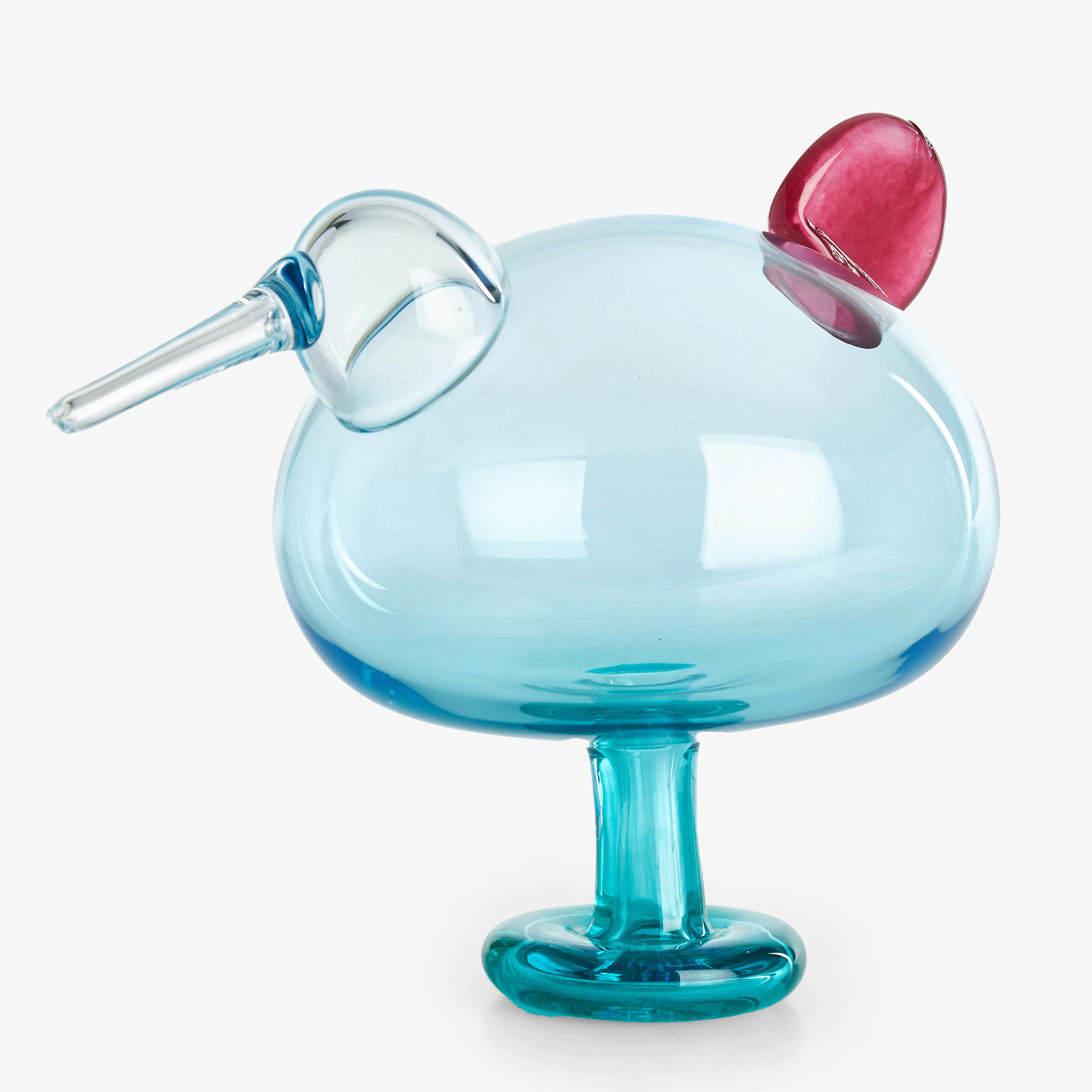 OIVA TOIKKA (FINLAND, 1931–2019). Glasfågel, Iittala, signerad "O.