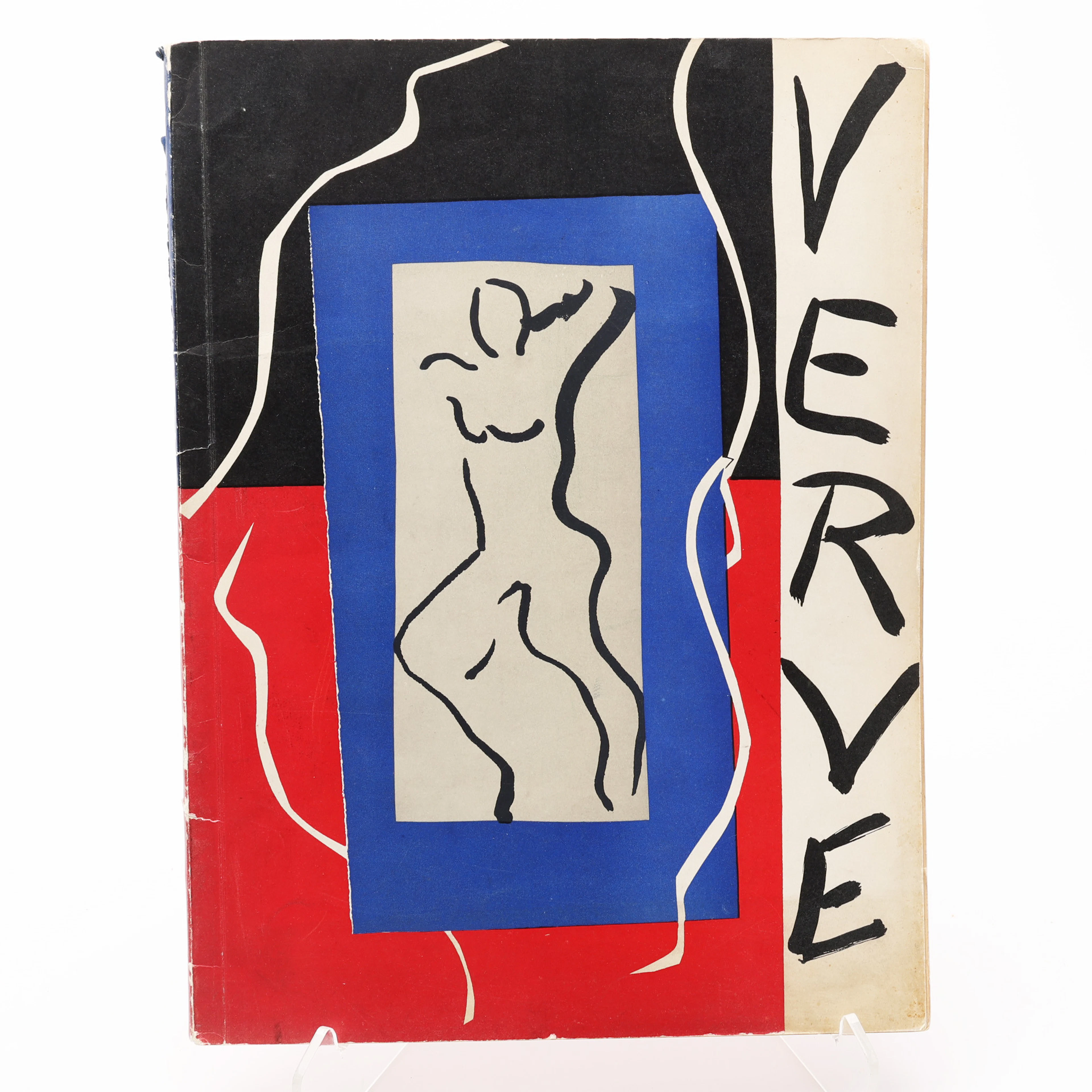 MODERNISM. VERVE VOL 1 NO 1 DECEMBER 1937 MED ORIGINALLITOGRAFIER