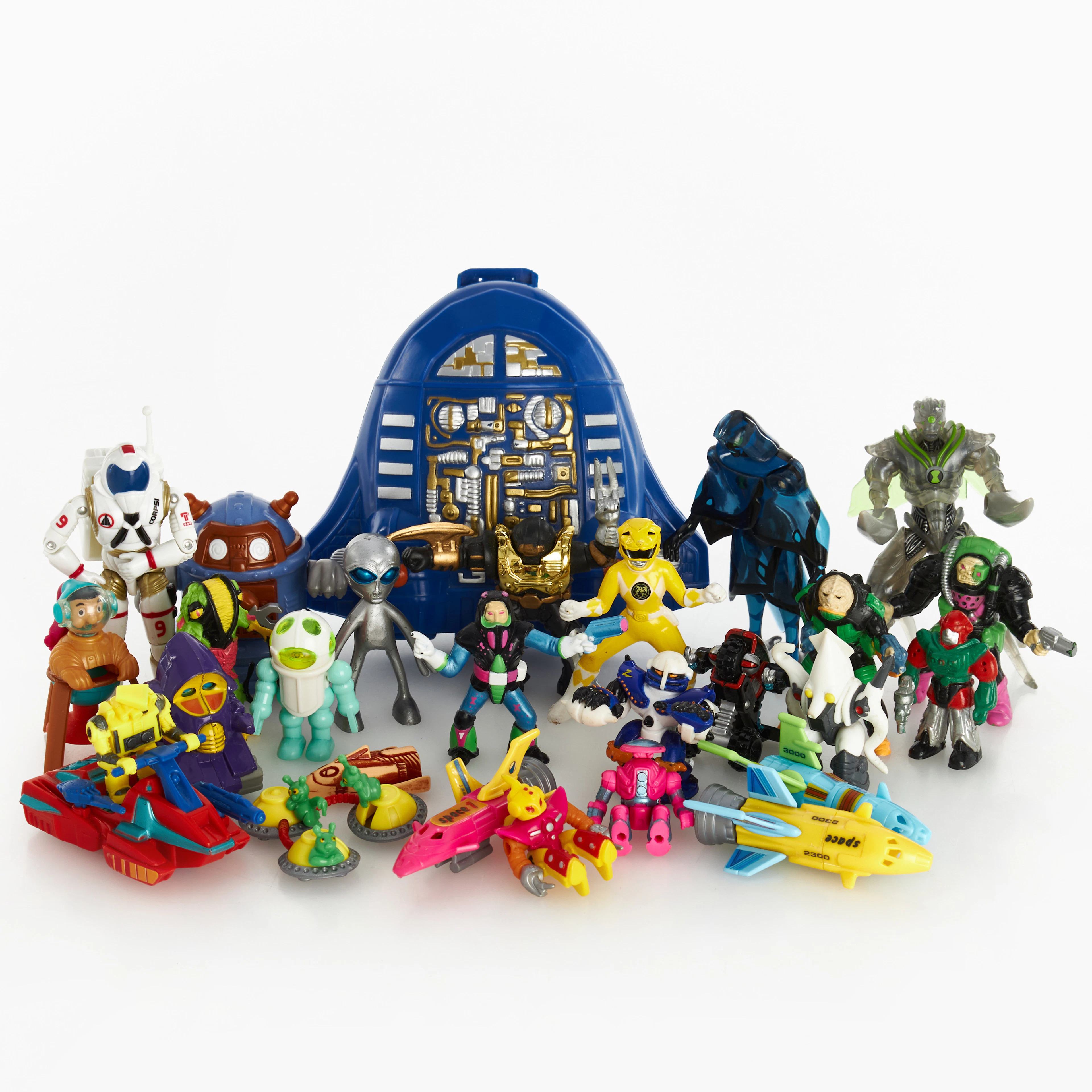 SAMLARFIGURER, 27 st, 1980/1990/2000-tal, bland annat Ben 10: Alien