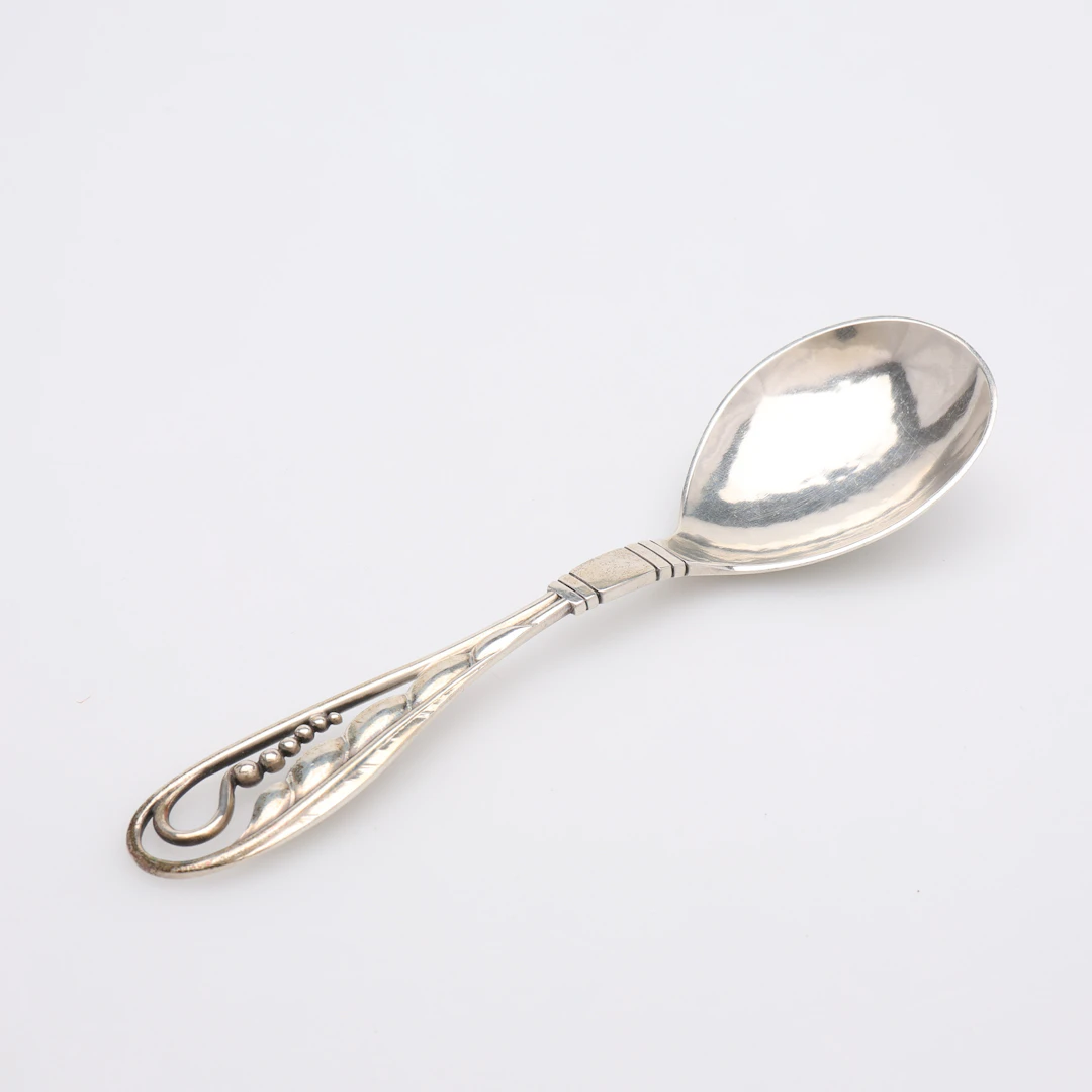 FÖRLÄGGSSKED, SILVER, MODELL 42, GEORG JENSEN, DANMARK 1924.
