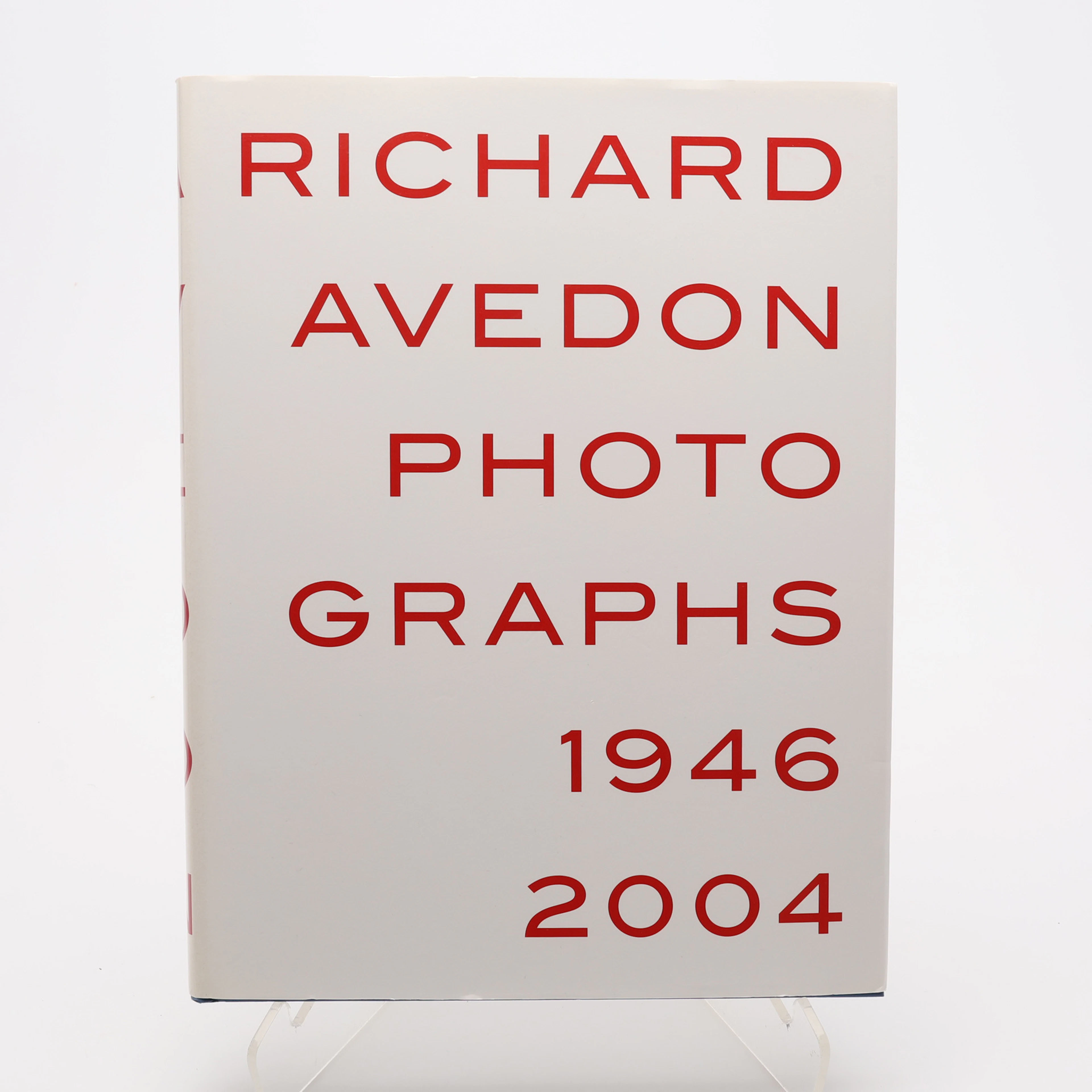 FOTO. RICHARD AVEDONS PHOTOGRAPHS 1946-2004 UTGIVEN I SAMBAND MED
