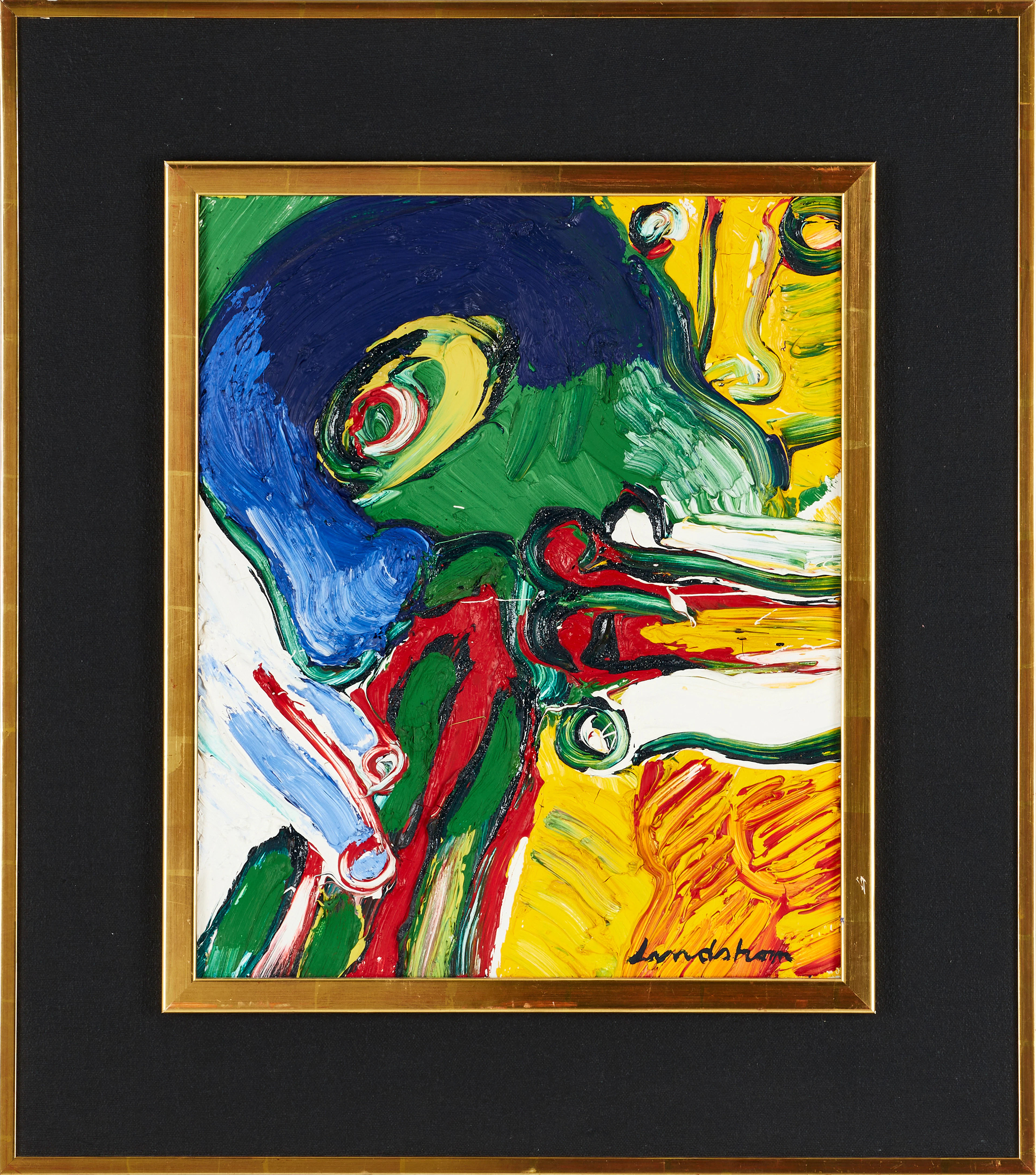 BENGT LINDSTRÖM (Sverige, 1925-2008), Figurkomposition, signerad Lindström