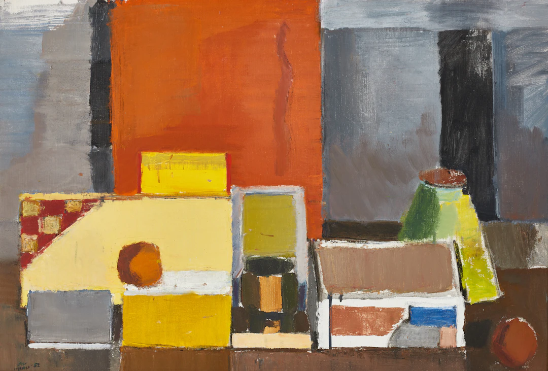 BROR INGEMAR FRÖBERG (Sverige, 1921-1999). Stilleben, signerad, daterad