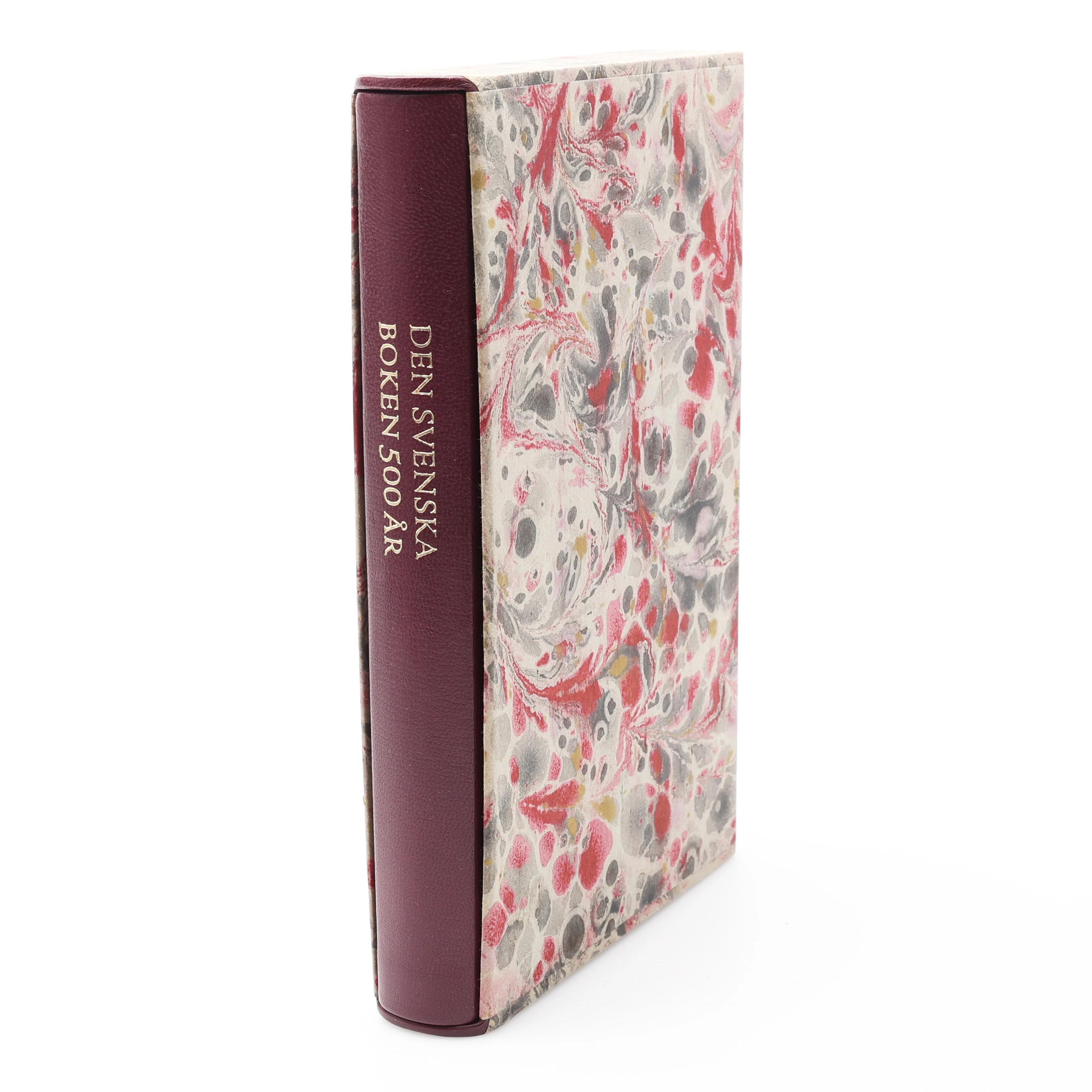 BIBLIOFILI. DEN SVENSKA BOKEN 500 ÅR BUNDEN I LEVANTGETSKINN. NR.