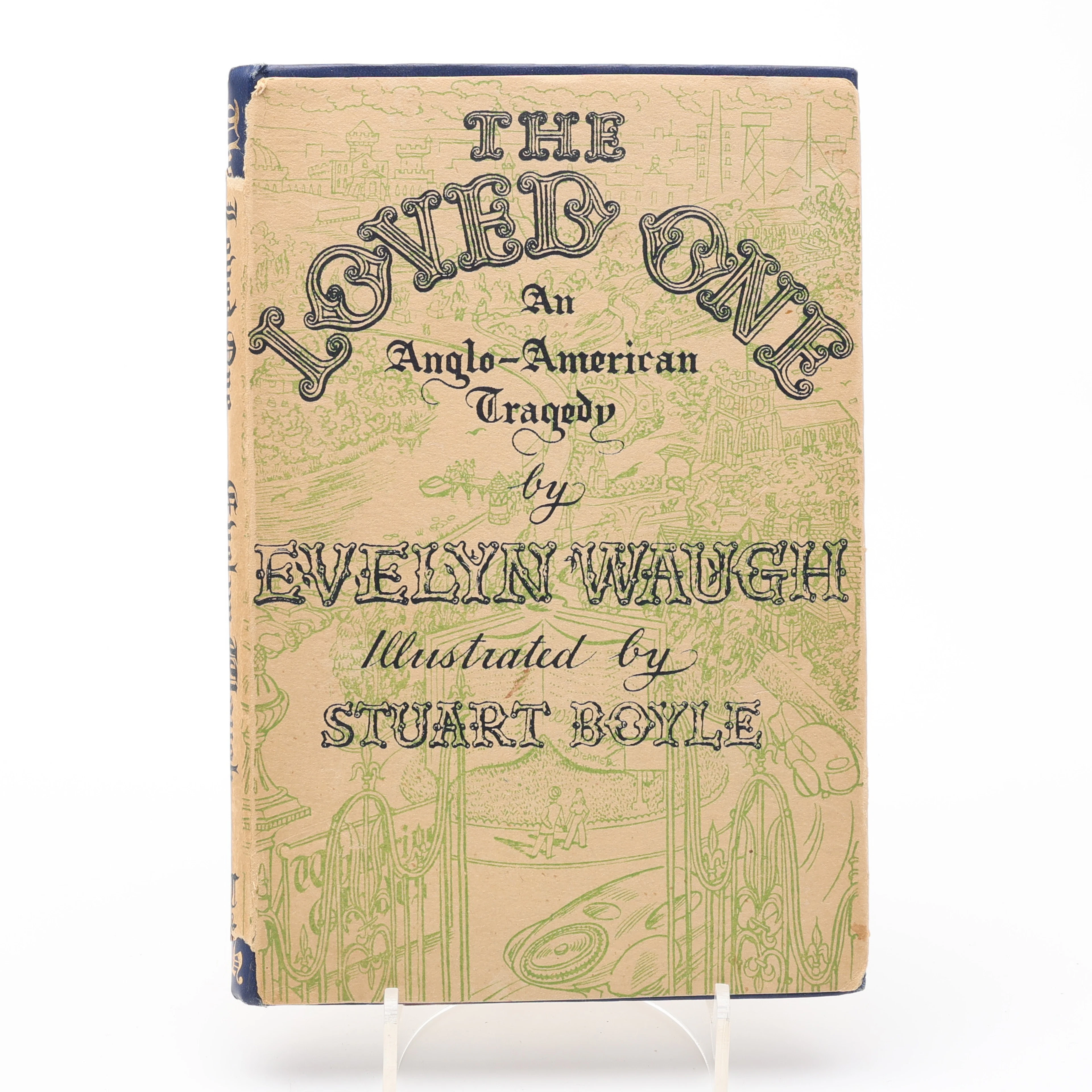 EVELYN WAUGHS THE LOVED ONE - AN ANGLO-AMERICAN TRAGEDI I FÖRSTA UPPLAGAN