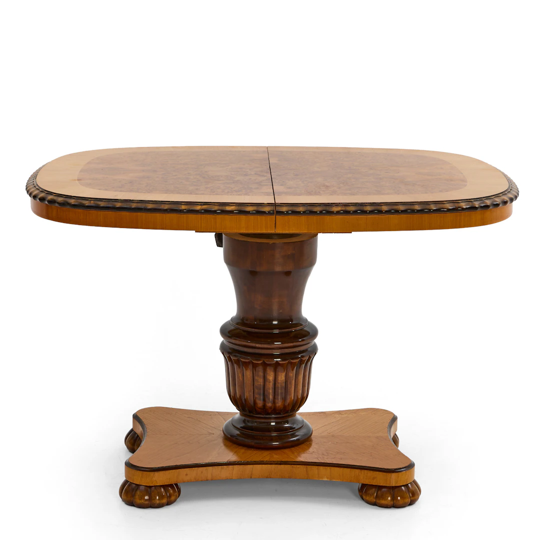 BORD, Swedish modern, 1900-tal, rotfanér, björk, alm.