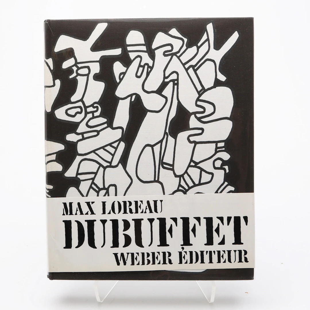 JEAN DUBUFFET. MAX LOREAU'S STORA MONOGRAFI OM DEN FRANSKE L'ART BRUT'-