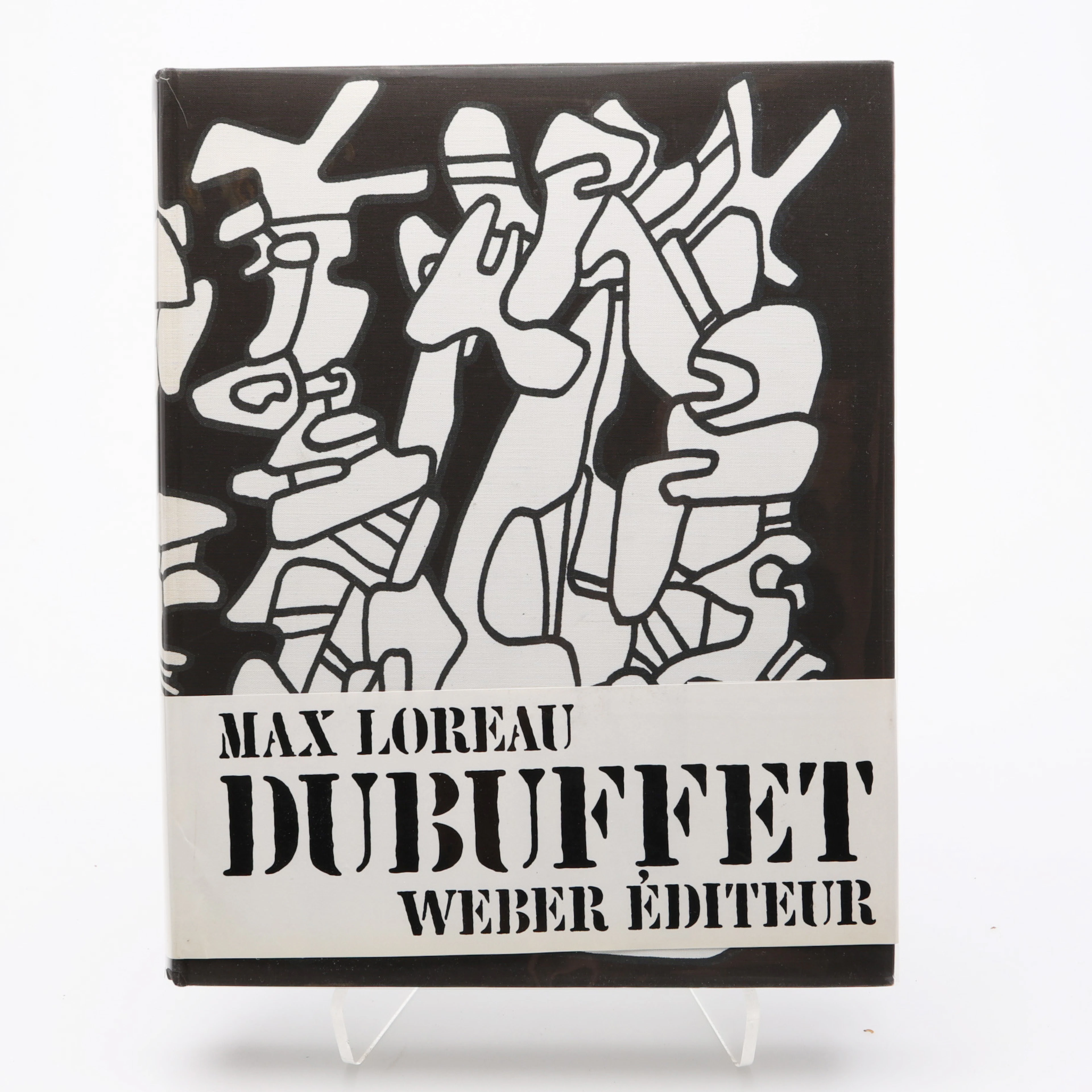 JEAN DUBUFFET. MAX LOREAU'S STORA MONOGRAFI OM DEN FRANSKE L'ART BRUT'-