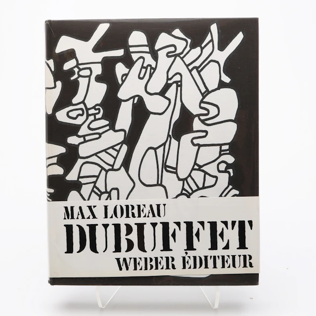 JEAN DUBUFFET. MAX LOREAU'S STORA MONOGRAFI OM DEN FRANSKE L'ART BRUT'-
