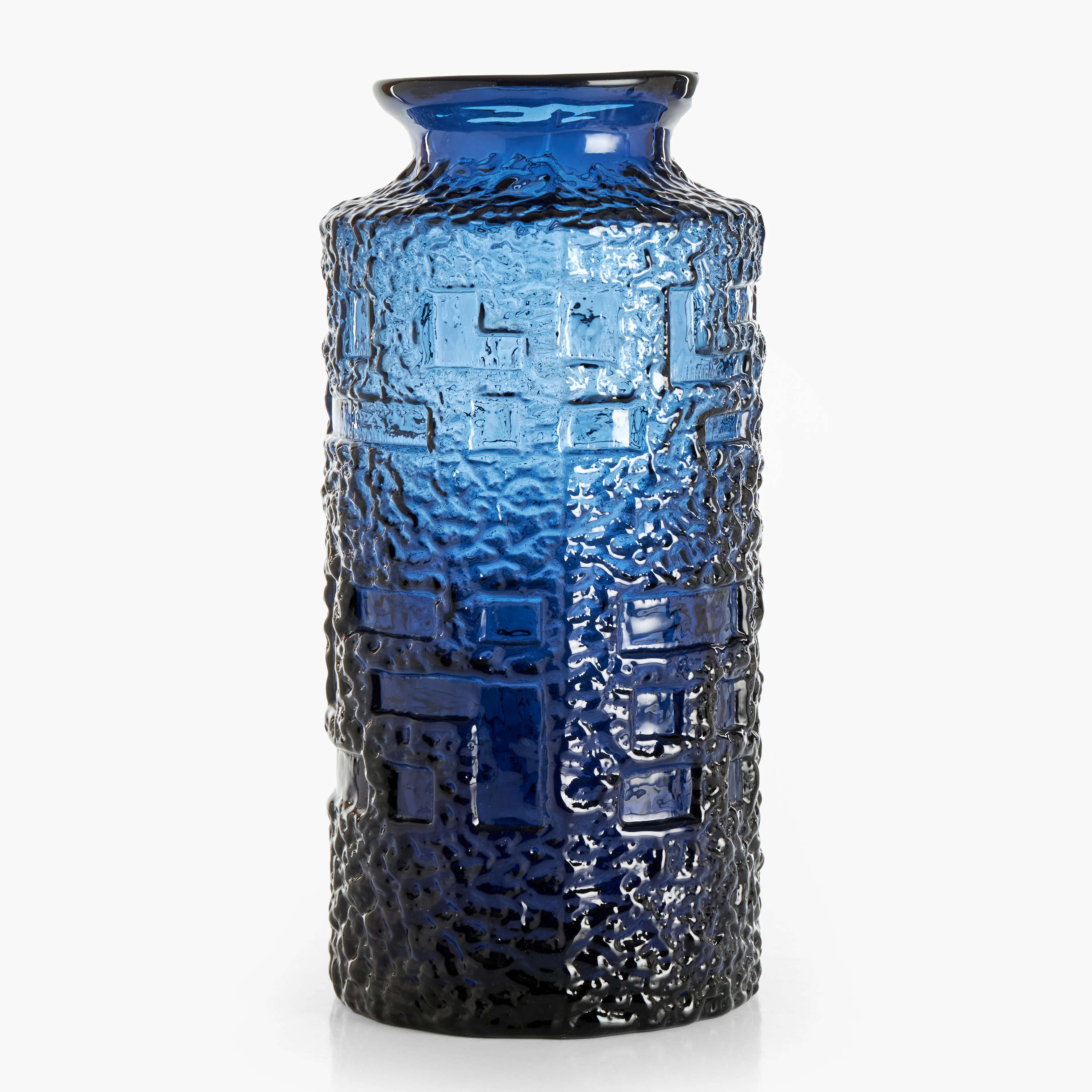 GÖTE AUGUSTSSON. Golvvas, glas "Rustik" Ruda.