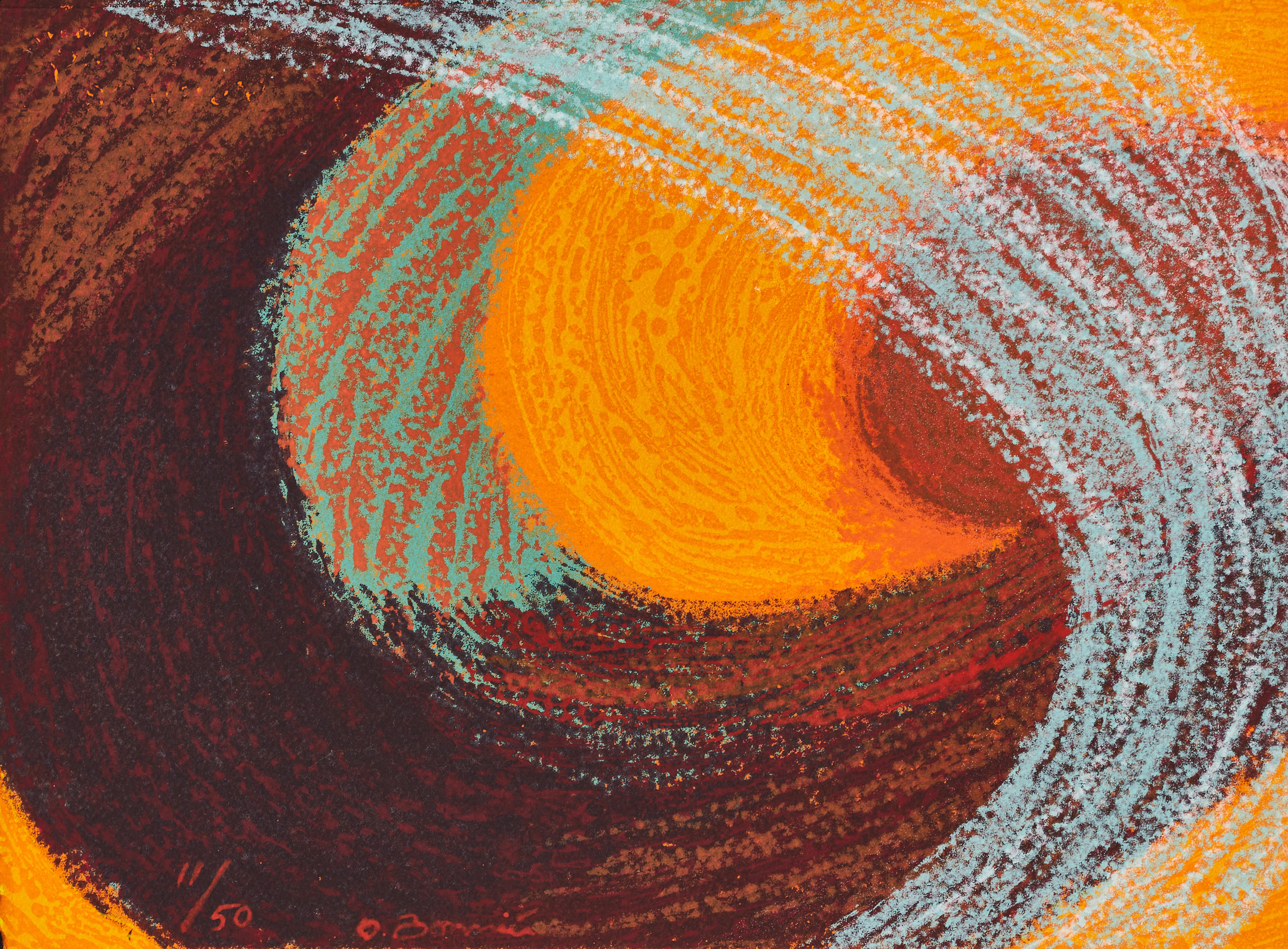 OLLE BONNIÉR (1925-2016). "Space Membrane", signerad och numrerad