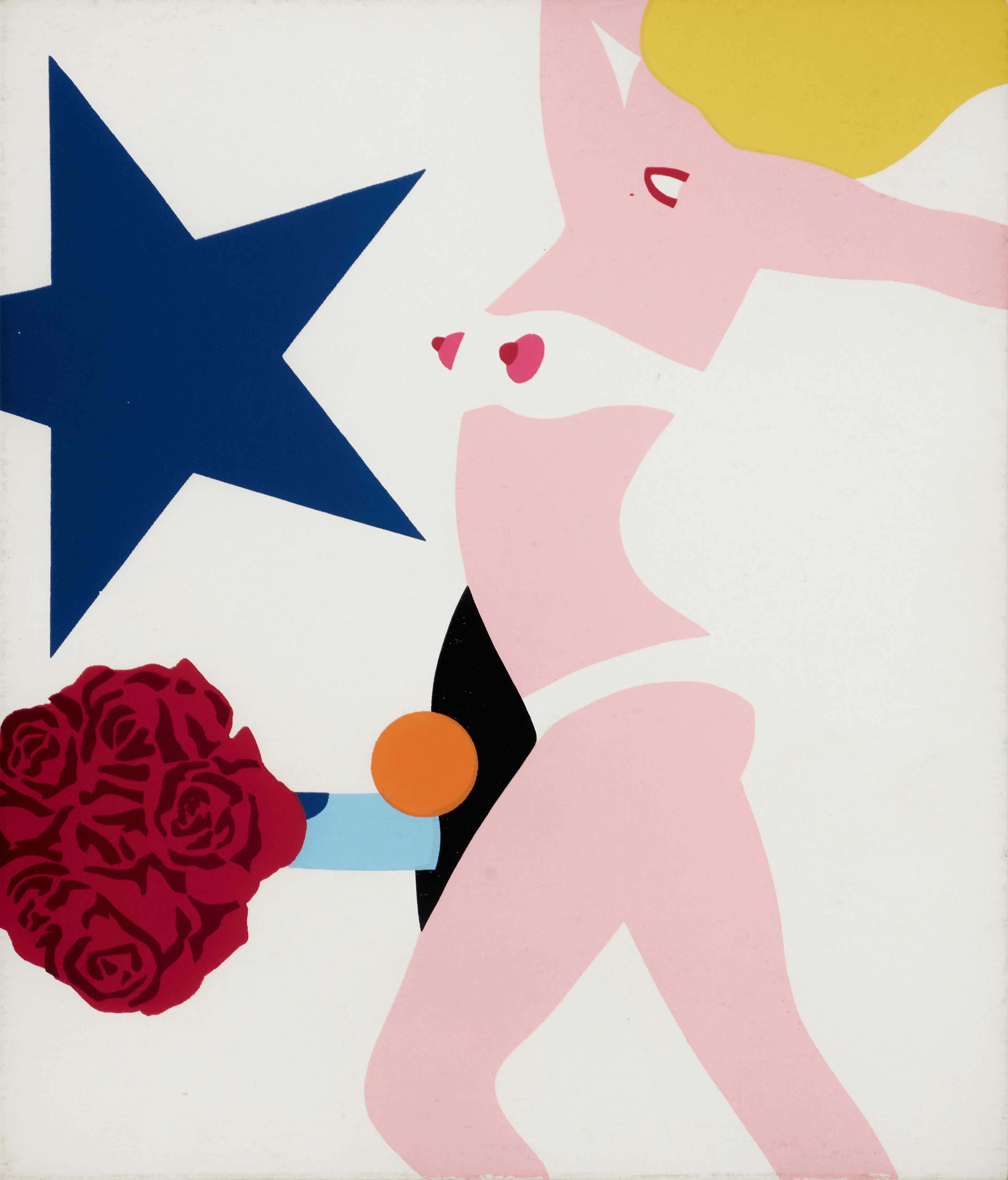 TOM WESSELMANN (1931-2004). EFTER. "The Great American Nude" ur Banner