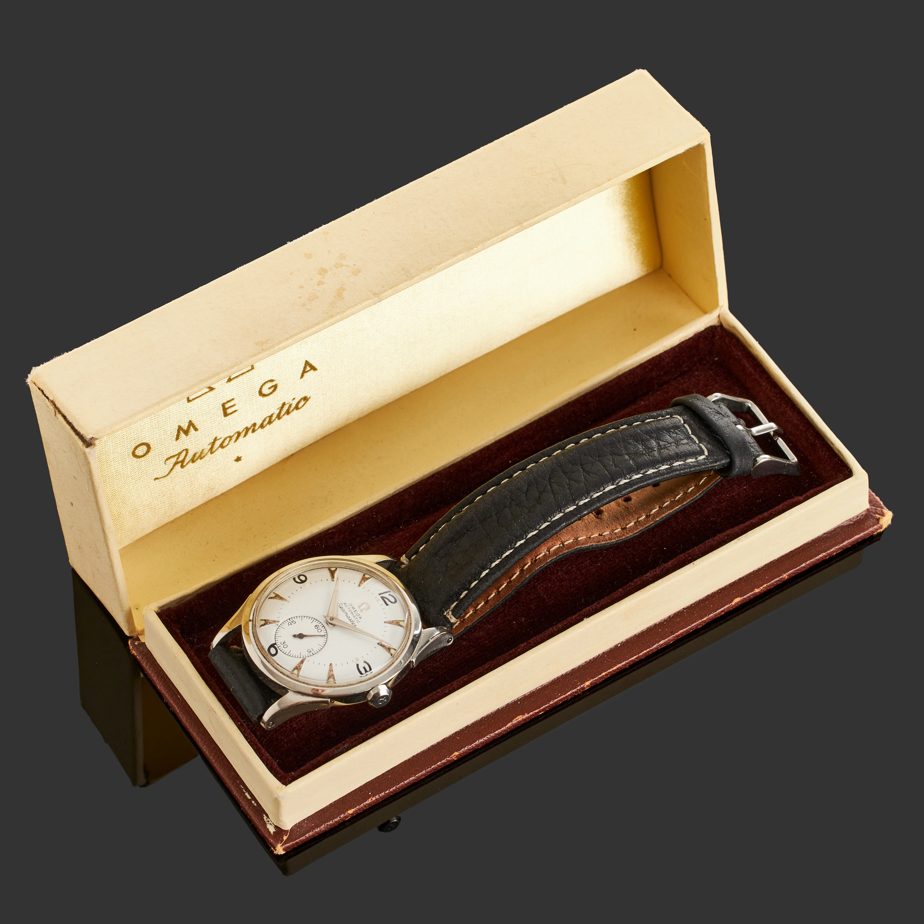 OMEGA, herrarmbandsur, Automatic, Seamaster, Caliber 342, stål, etui.