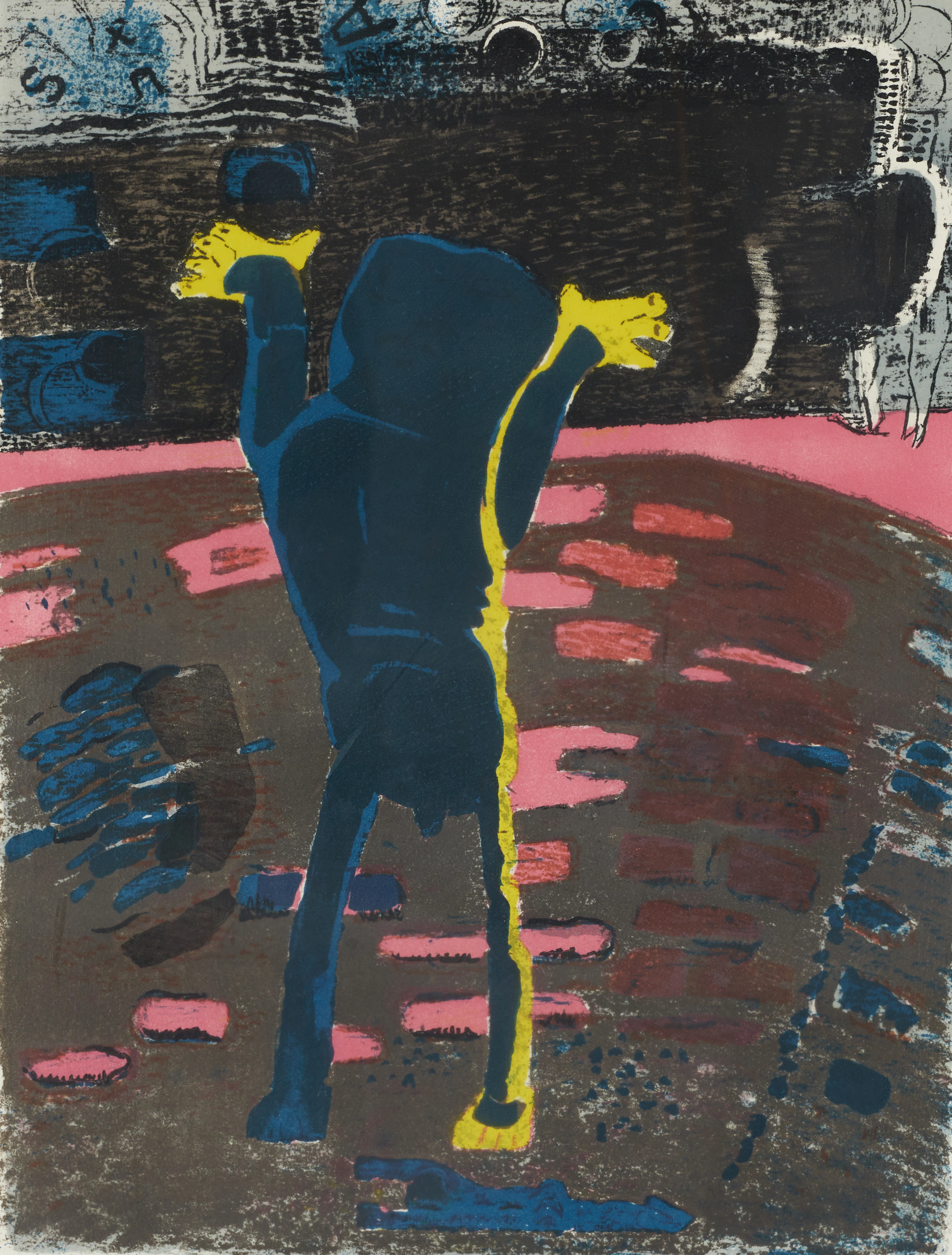 VERA NILSSON (1888-1979), "Protest/Motstånd", signerad och numrerad