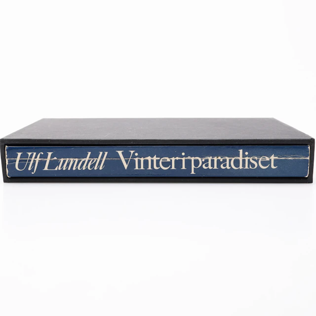 ULF LUNDELL'S VINTER I PARADISET I FÖRSTA UPPLAGAN 1979 SIGNERAD OCH