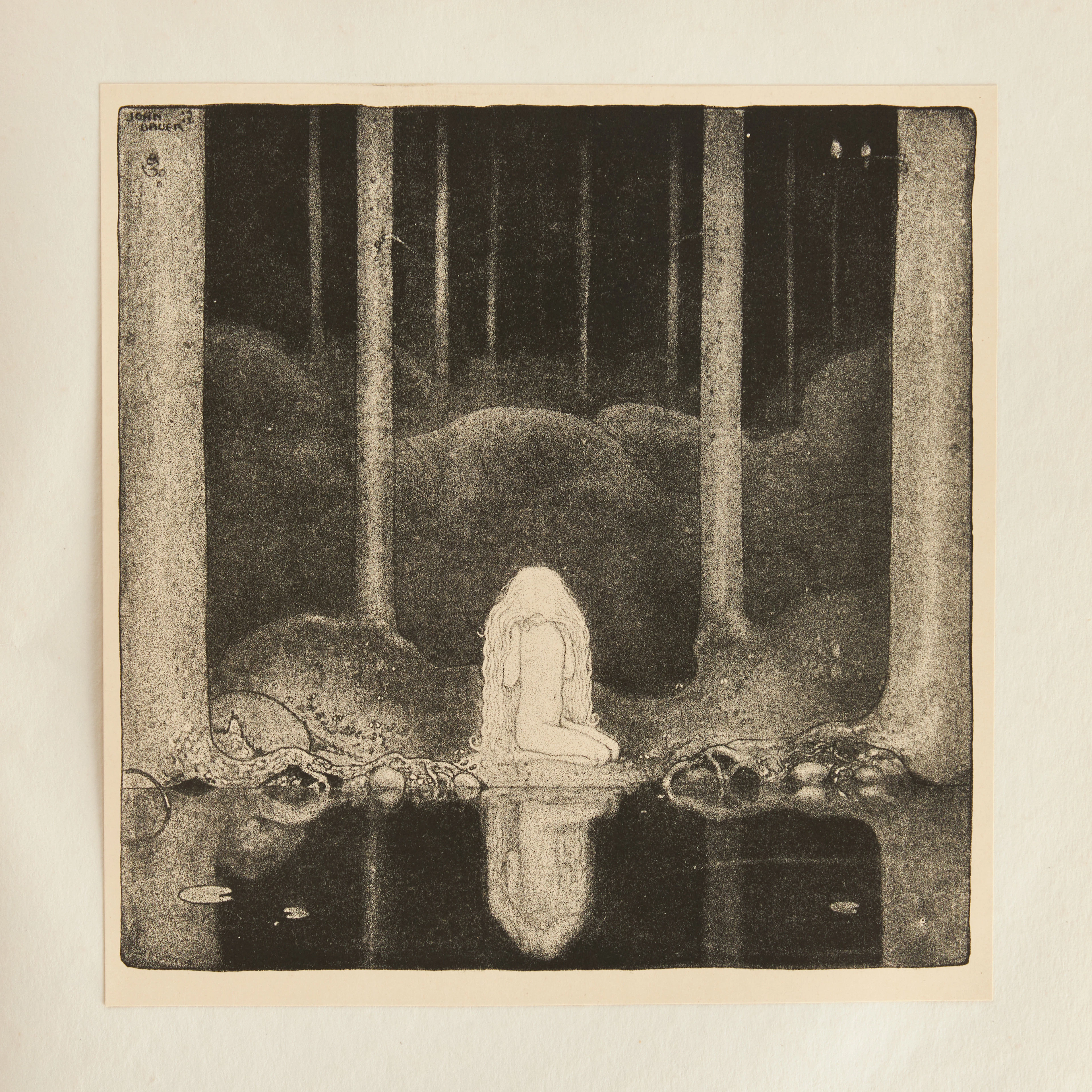 JOHN BAUER, ”John Bauer: trettio bilder i mezzotypi till ett urval