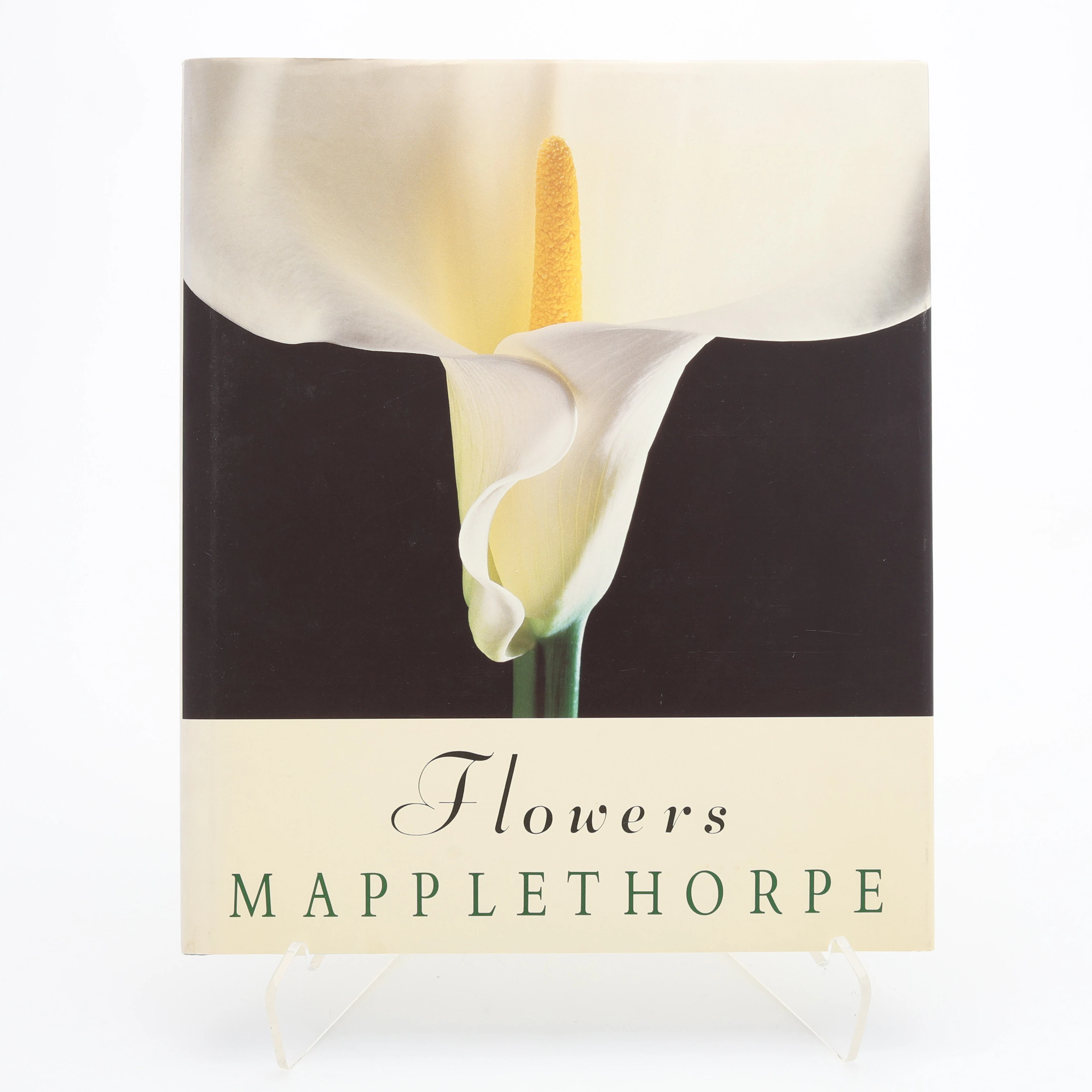 ROBERT MAPPLETHORPES "FLOWERS" I FÖRSTA UPPLAGAN, 1990.