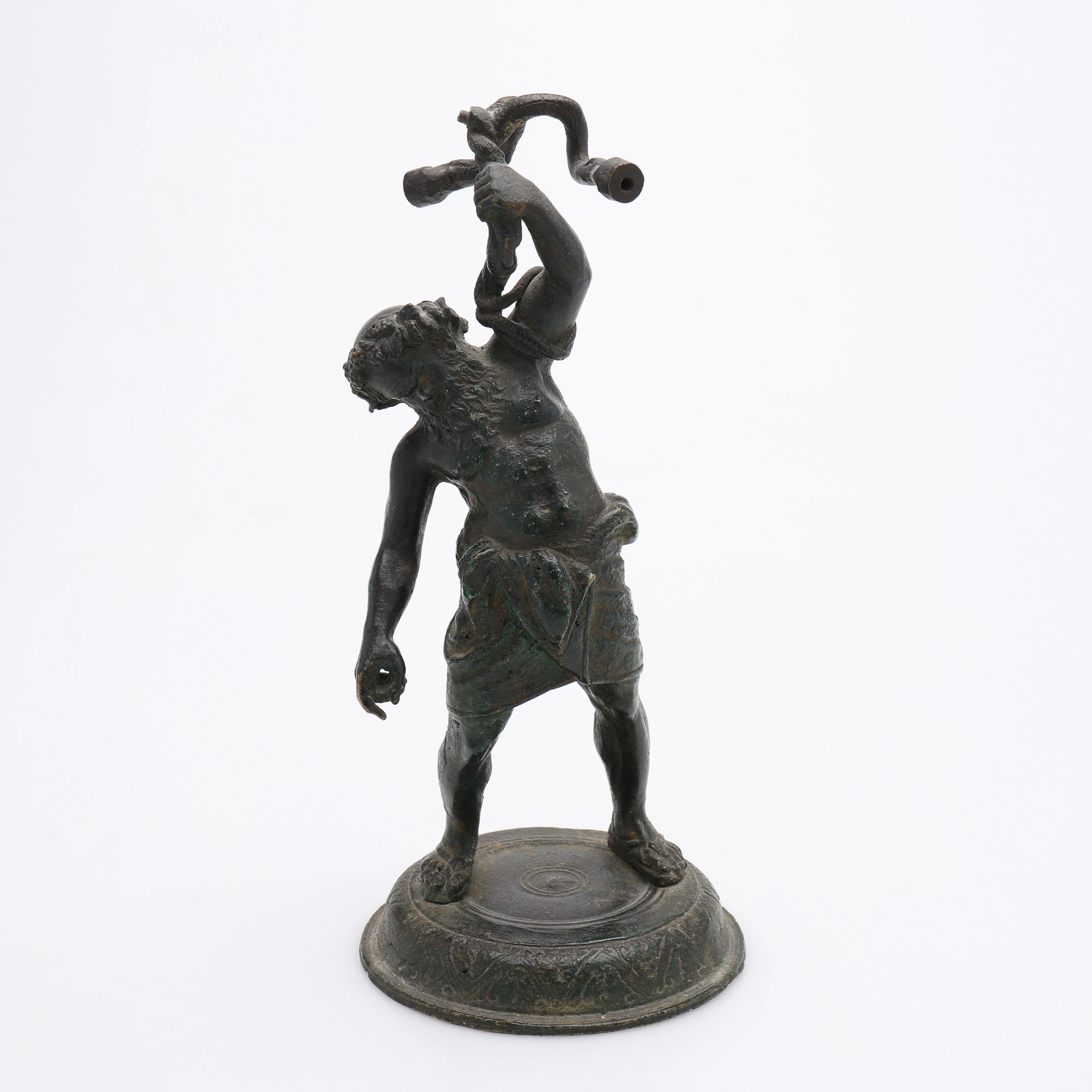 GRAND TOUR-SOUVENIR, I FORM AV SATYREN SILENUS, SENT 1800-TAL.