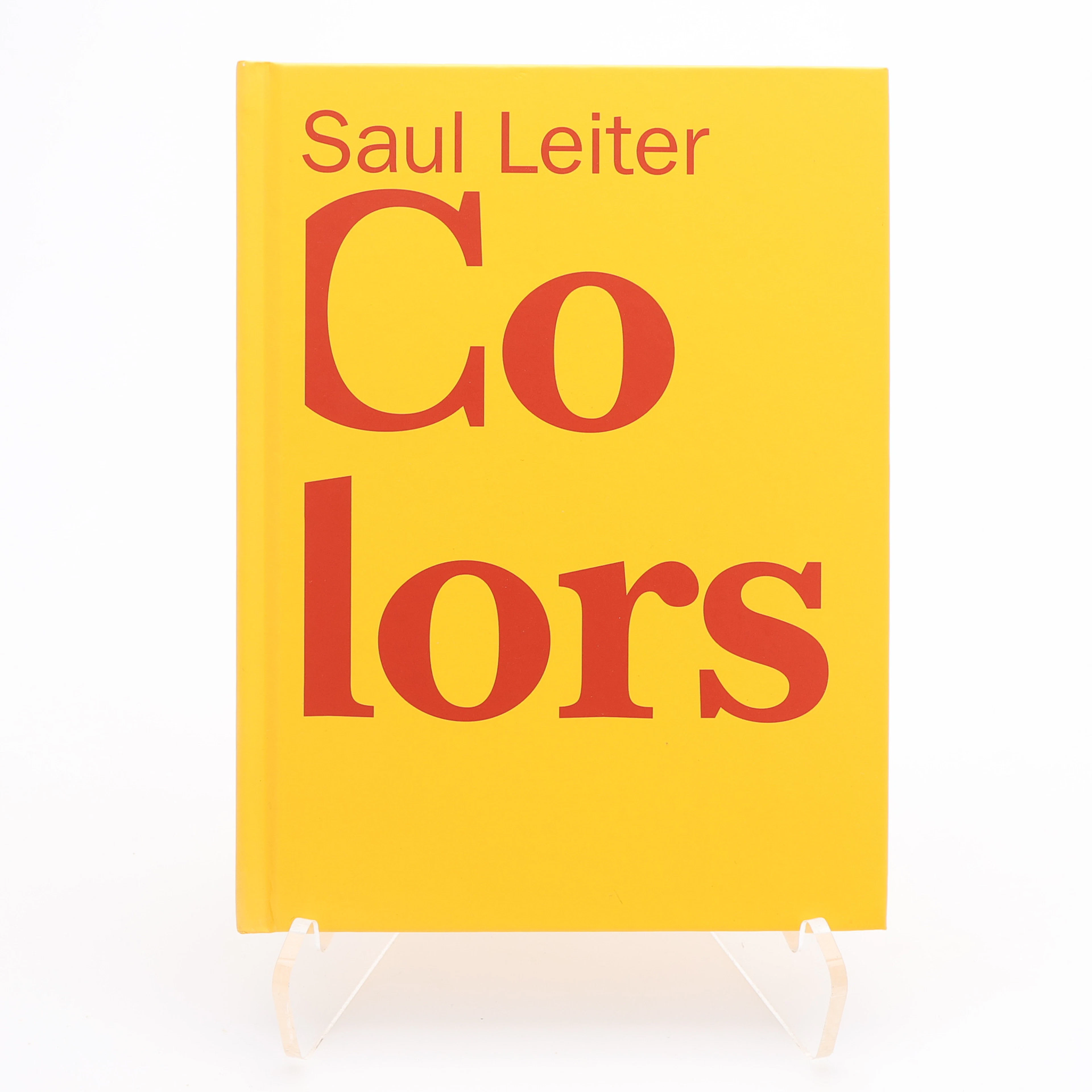 SAUL LEITERS UTSTÄLLNINGSBOK "COLORS", 2011.