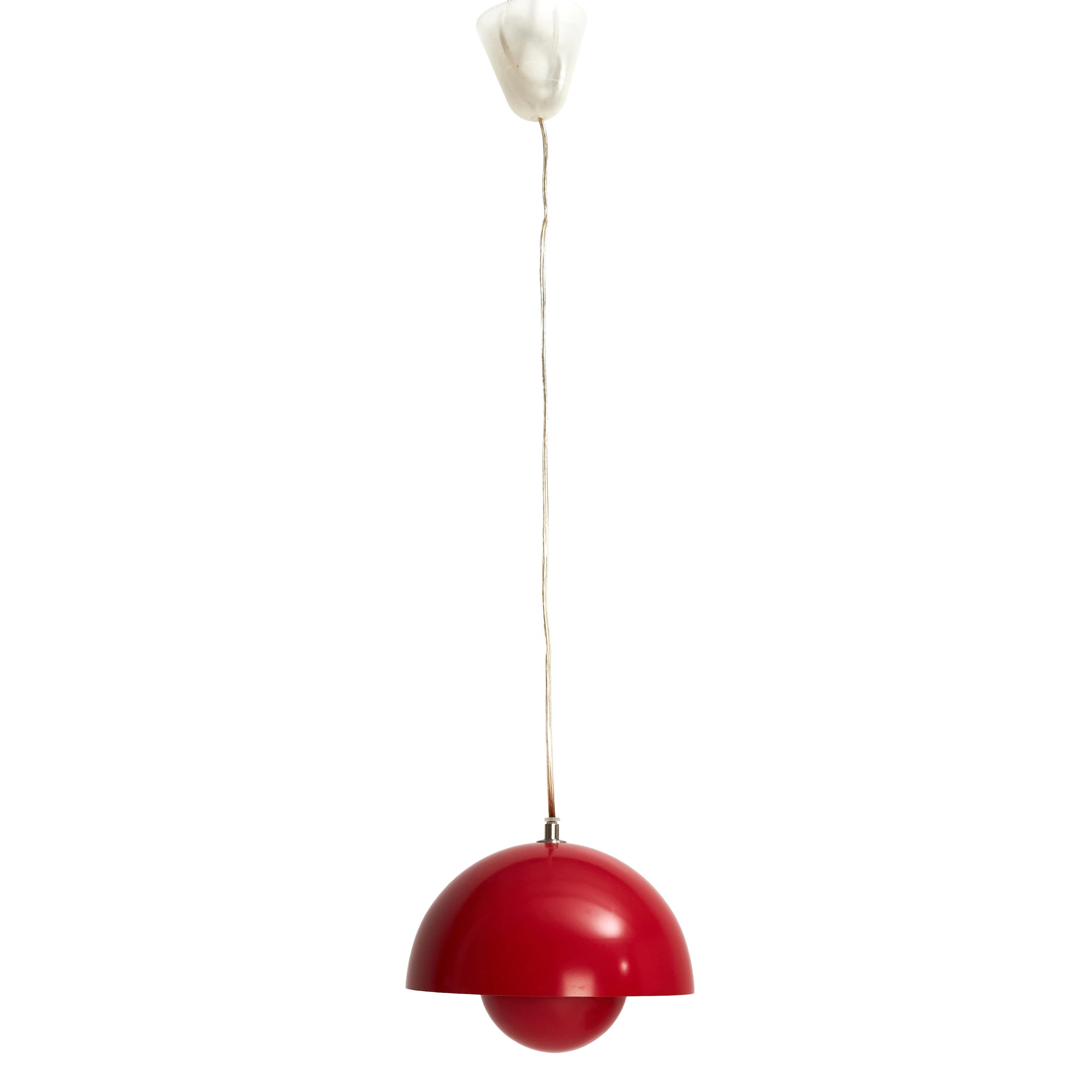 VERNER PANTON (1926–1998). Taklampa, "Flower Pot", etikettmärkt, Unique