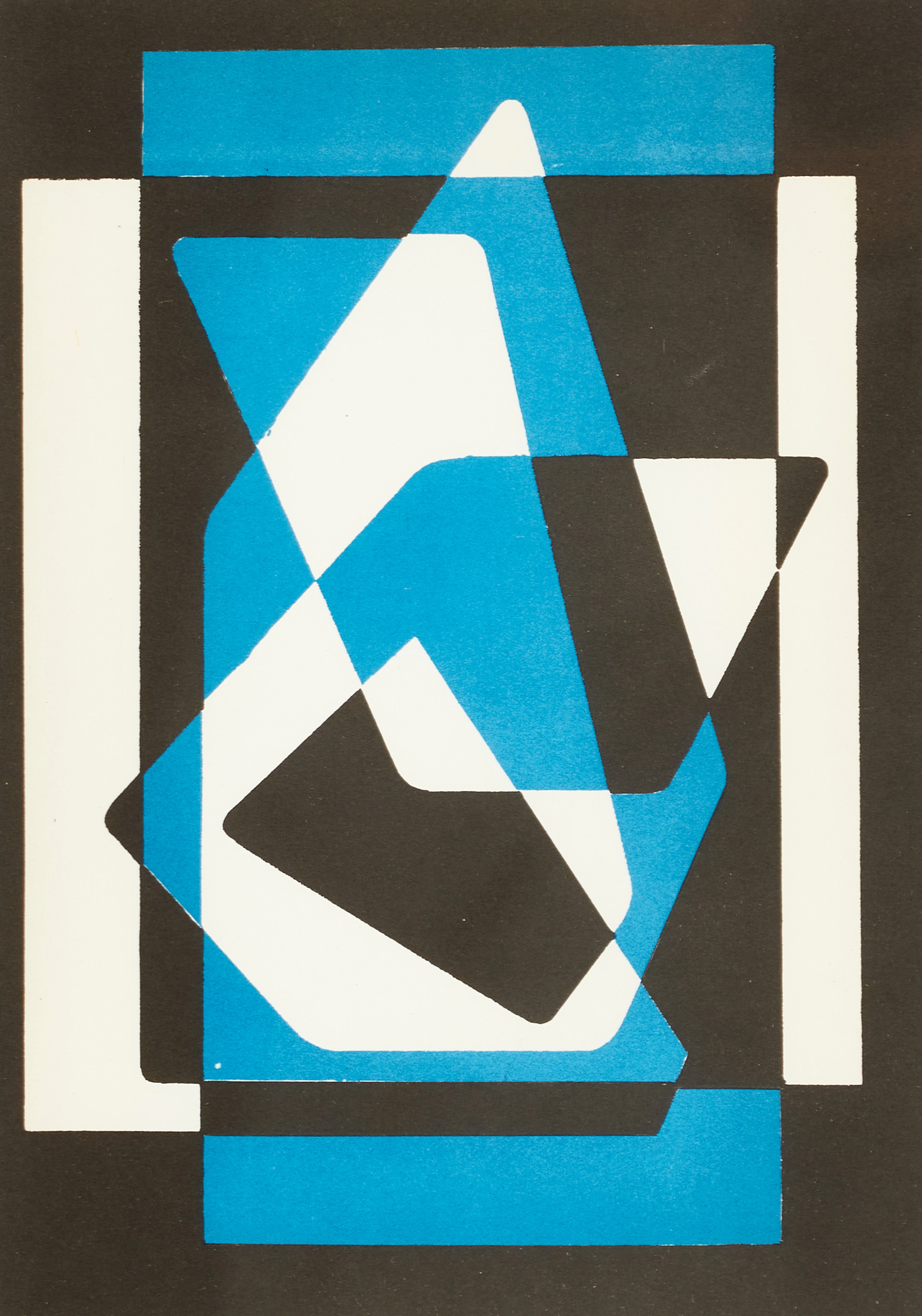 ILS NIXON (1912-1998), efter, Komposition, 1956, färgtryck.