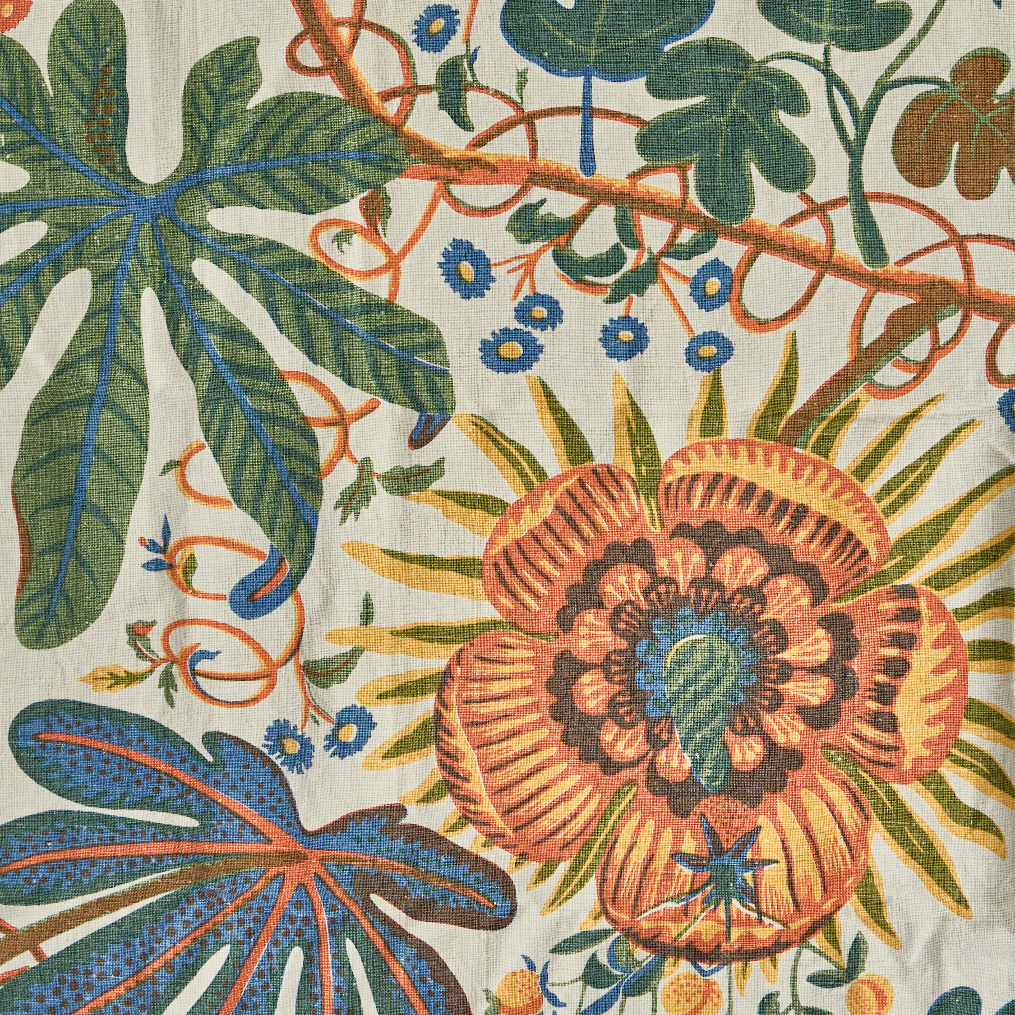 JOSEF FRANK (1885–1967). Gardinlängd, mönster "Ariala", Firma Svenskt Tenn.