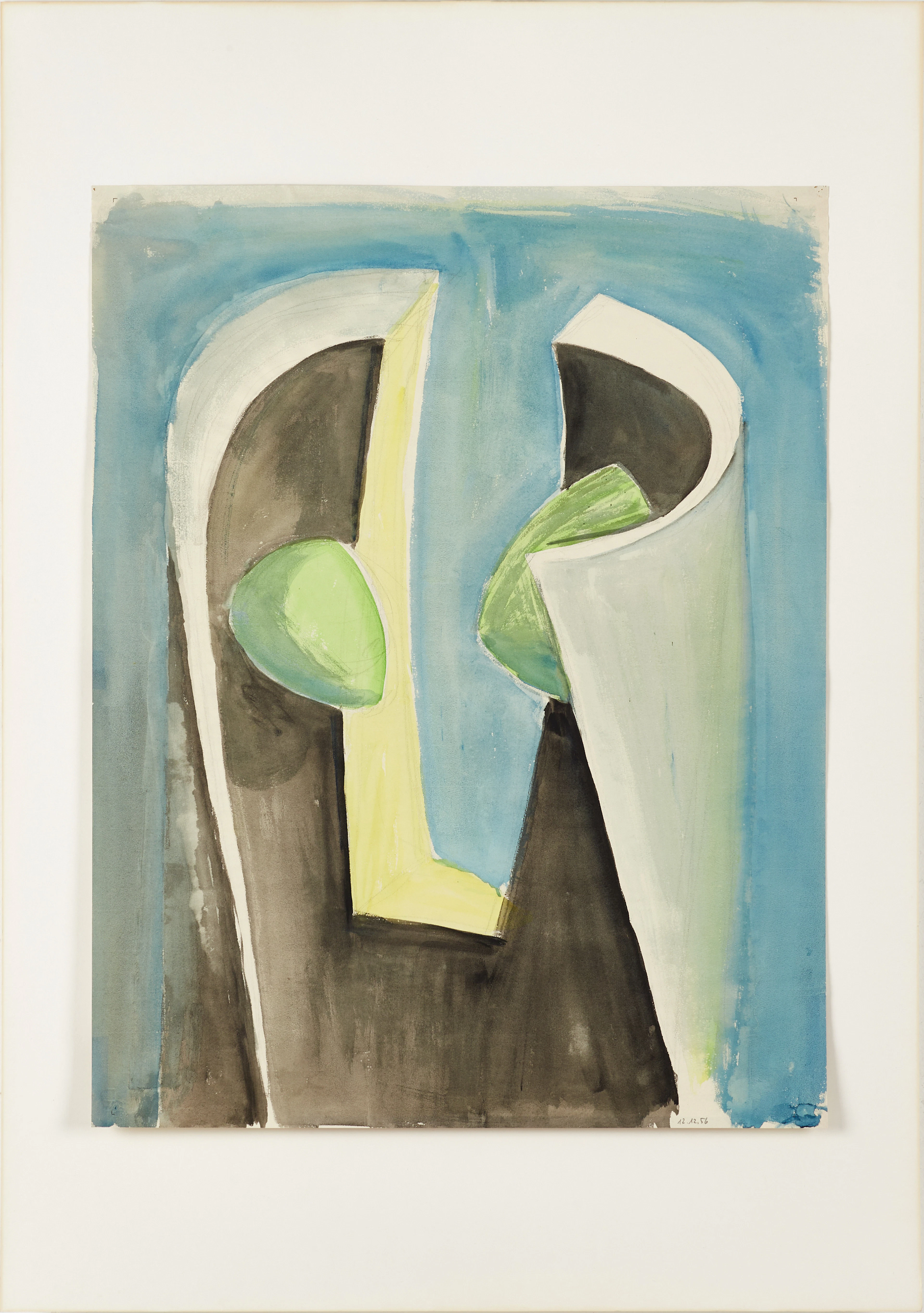HEINZ SEVENICH (Aachen/Tyskland 1935-2023). Geometrisk komposition