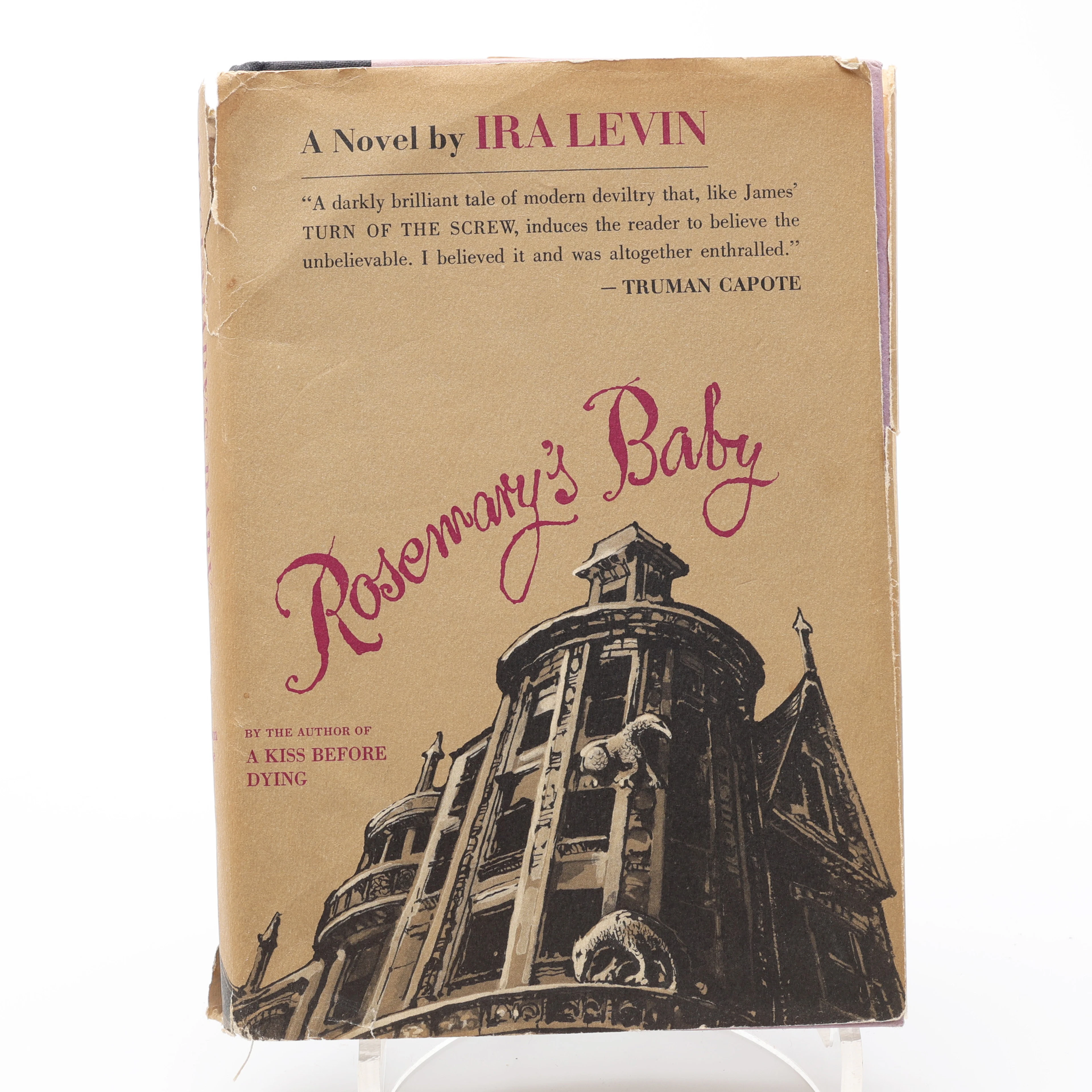 IRA LEVIN'S ROSEMARIE'S BABY I FÖRSTA UPPLAGAN 1967 - FILMATISERADES