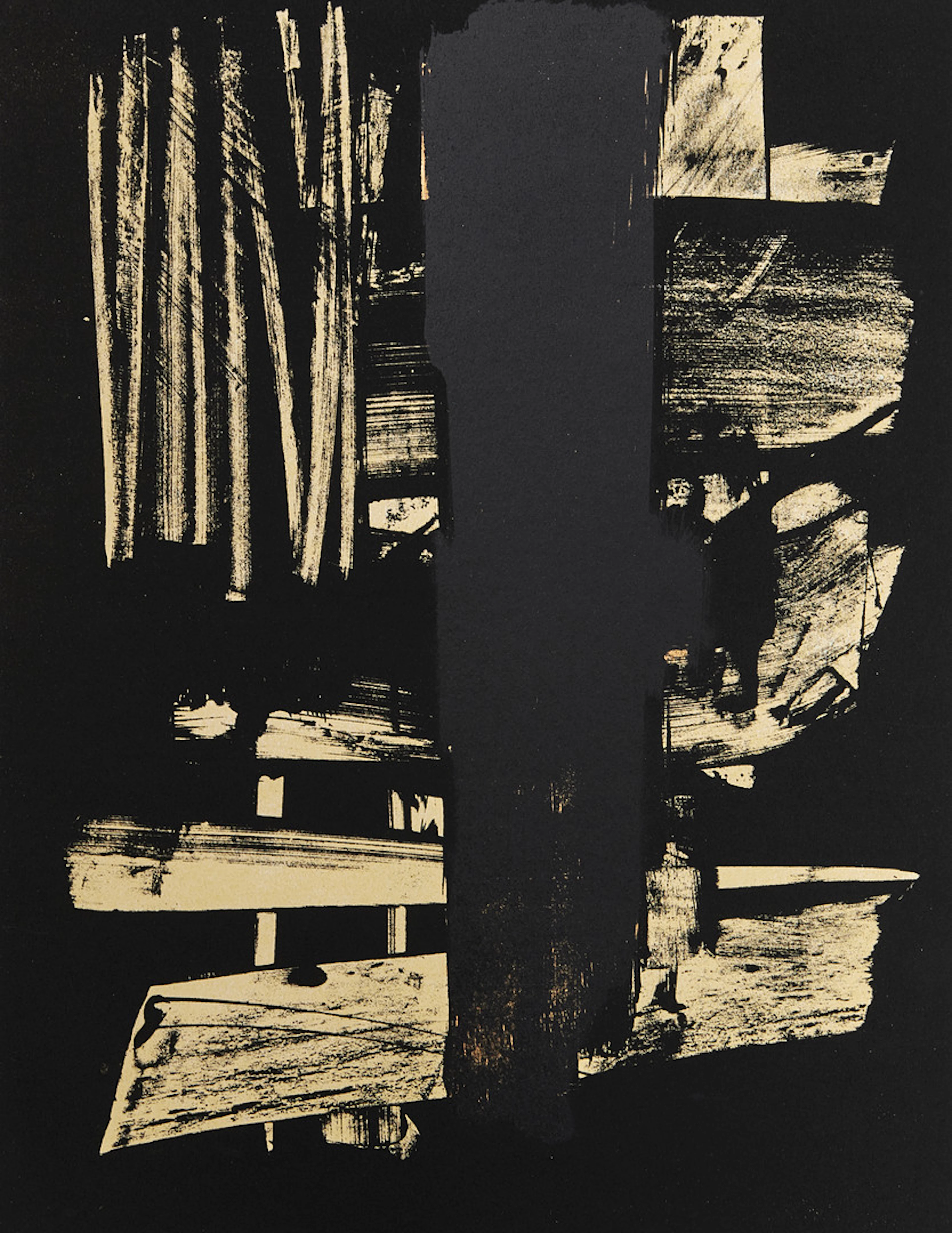 PIERRE SOULAGES, XXe SIECLE, No 13, 1959, innehållande 1 originallitografi